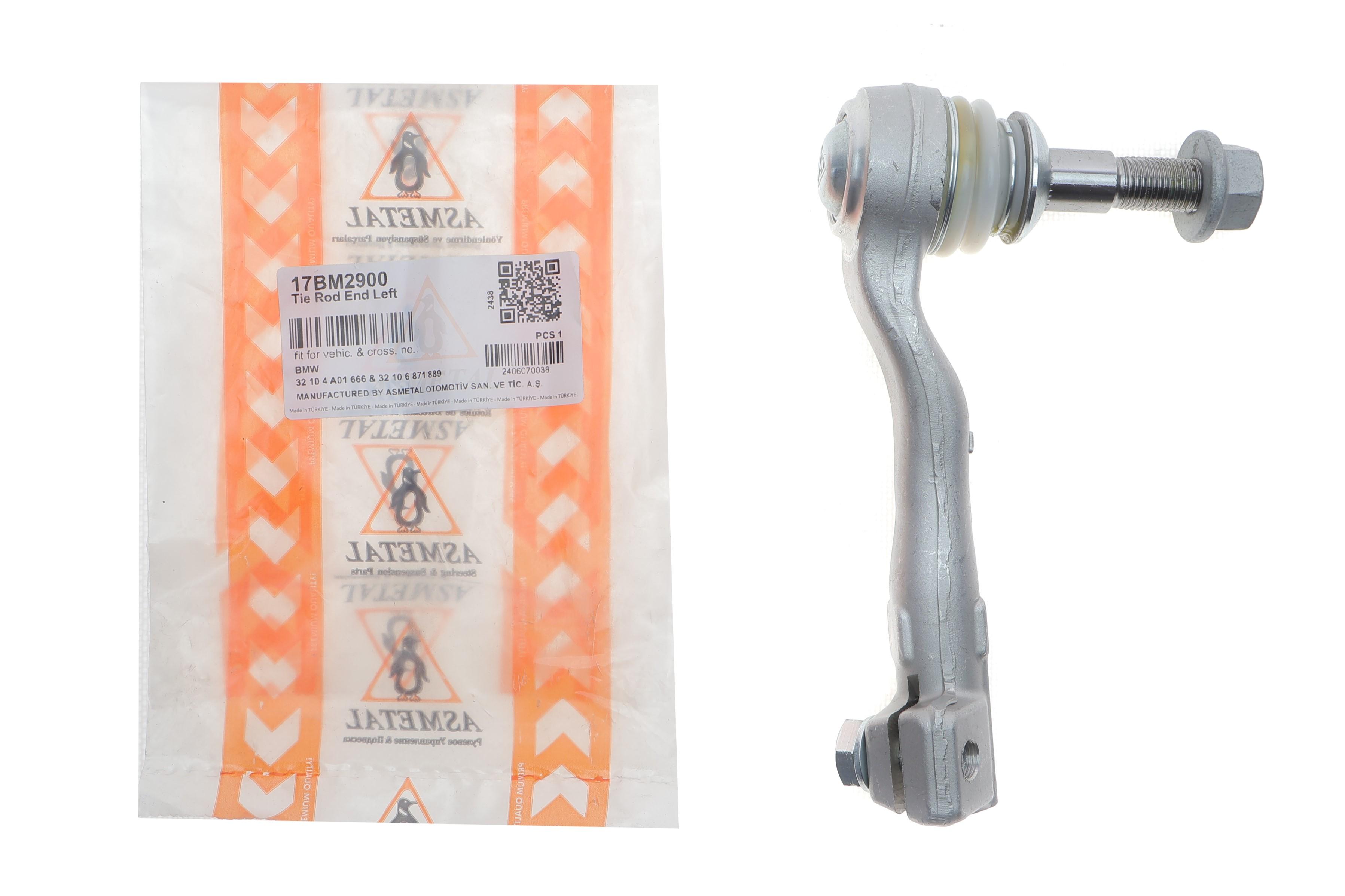 Наконечник тяги рульової (L) BMW 3 (G20/G80/G28)/X3 (G01/F97)/X4 (G02/F98) 17- B47/B48/B57/B58