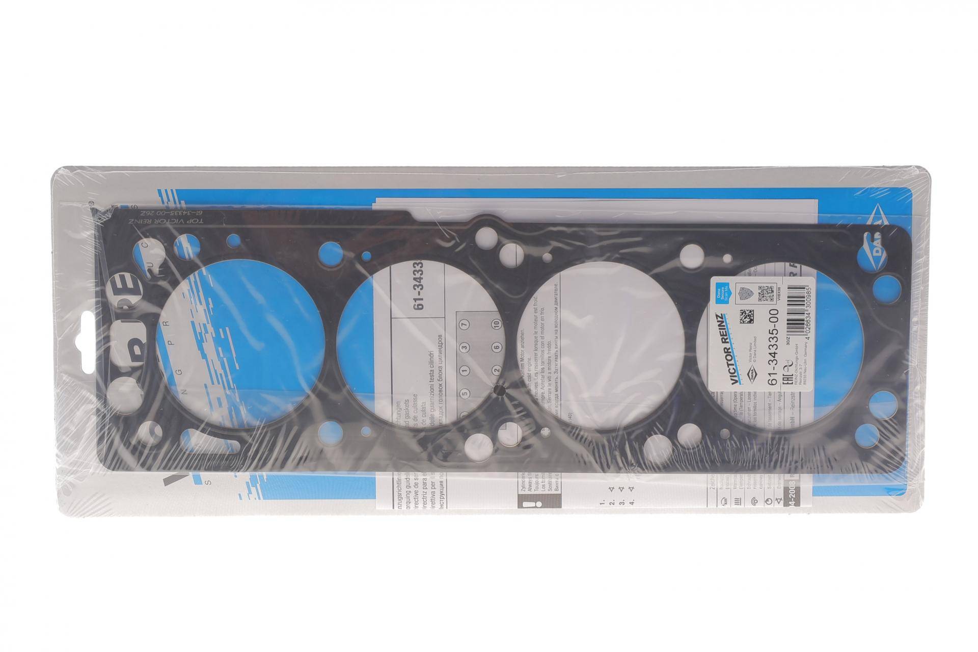 Прокладка ГБЦ Opel Combo 1.6i 01-, Ø80,00mm