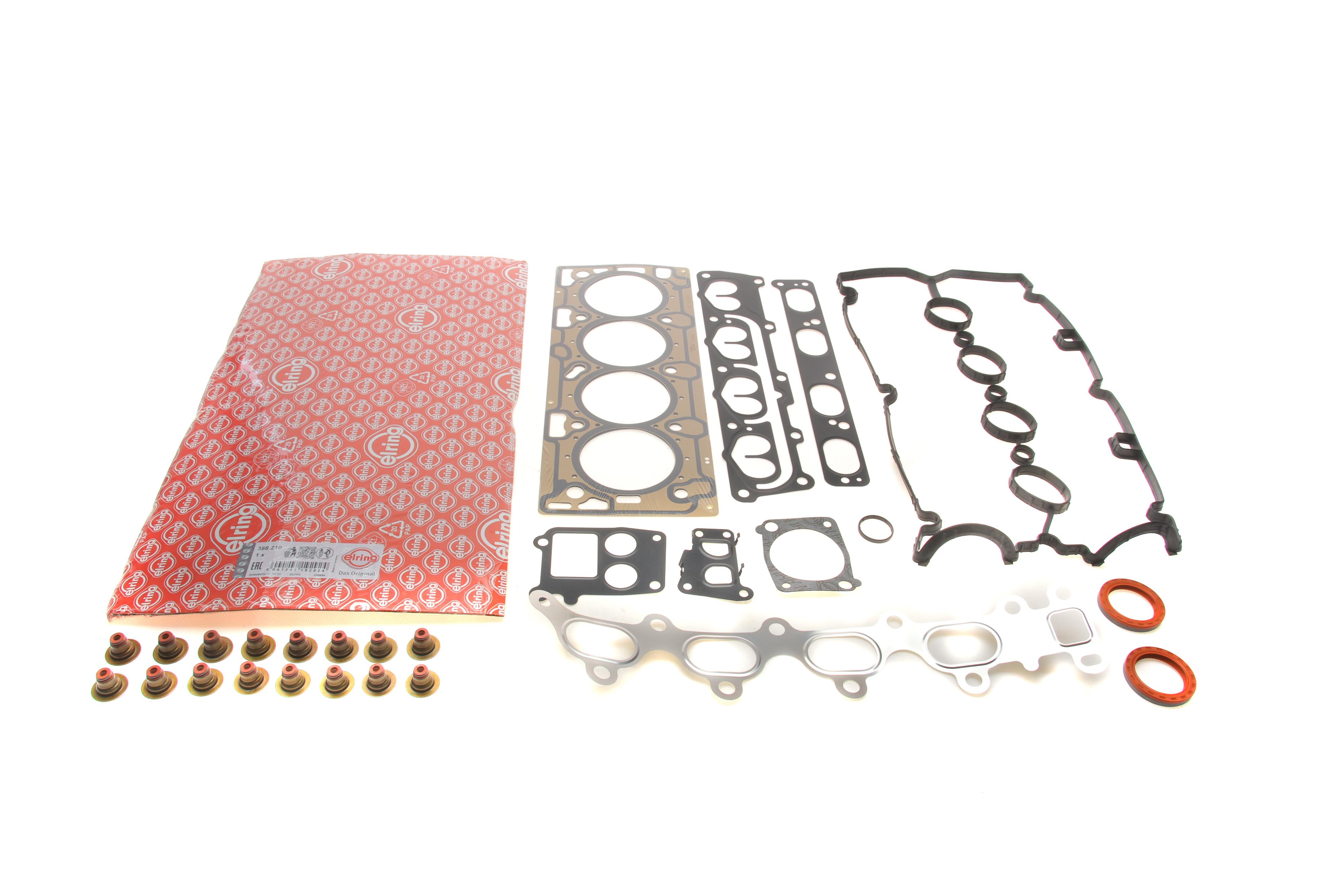 Комплект прокладок (верхний) Opel Astra/Vectra 1.6i 00-