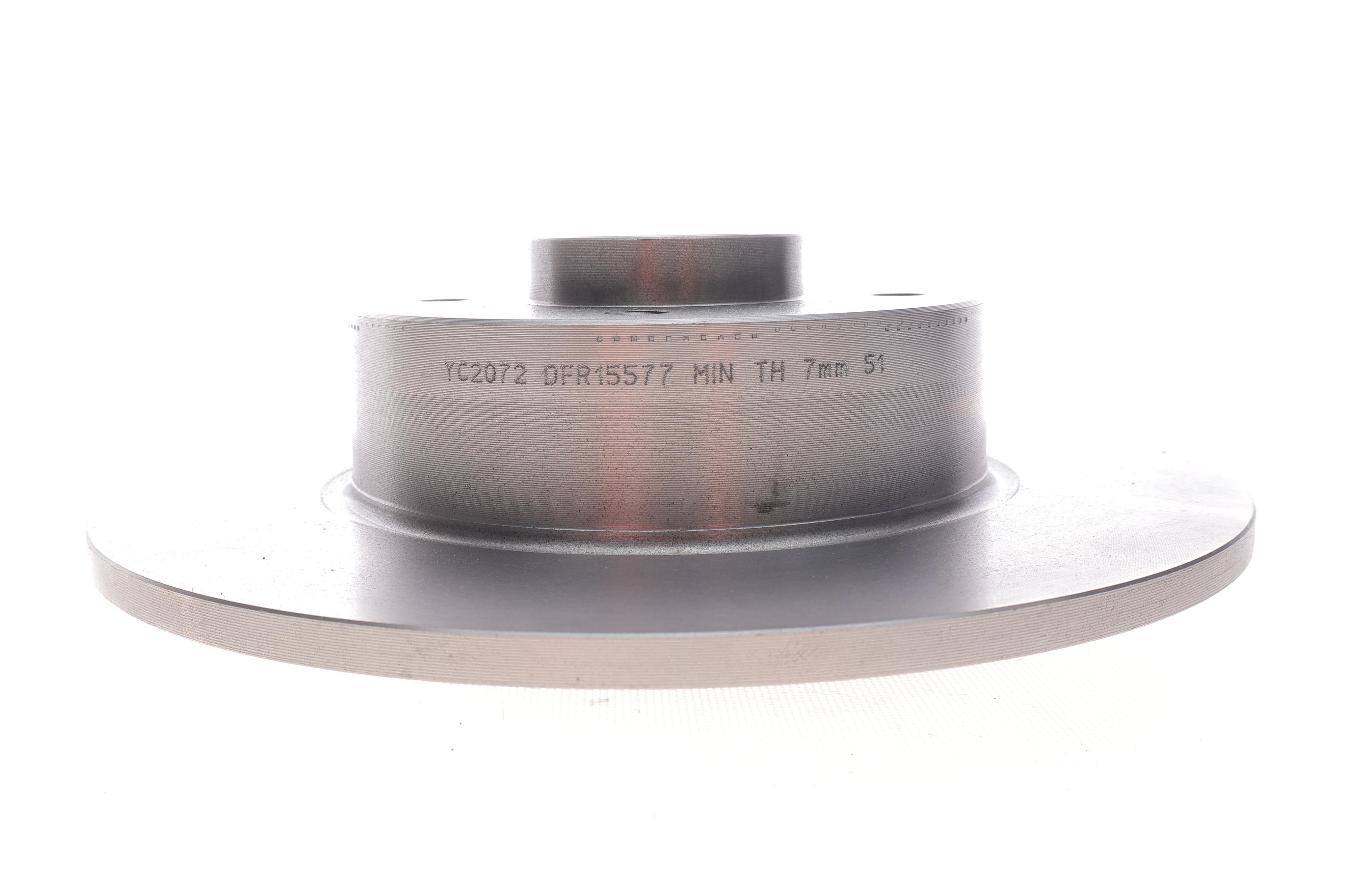 Диск гальмівний (задній) Renault Megane II 03- (240х8) (+ABS) (з підшипником)