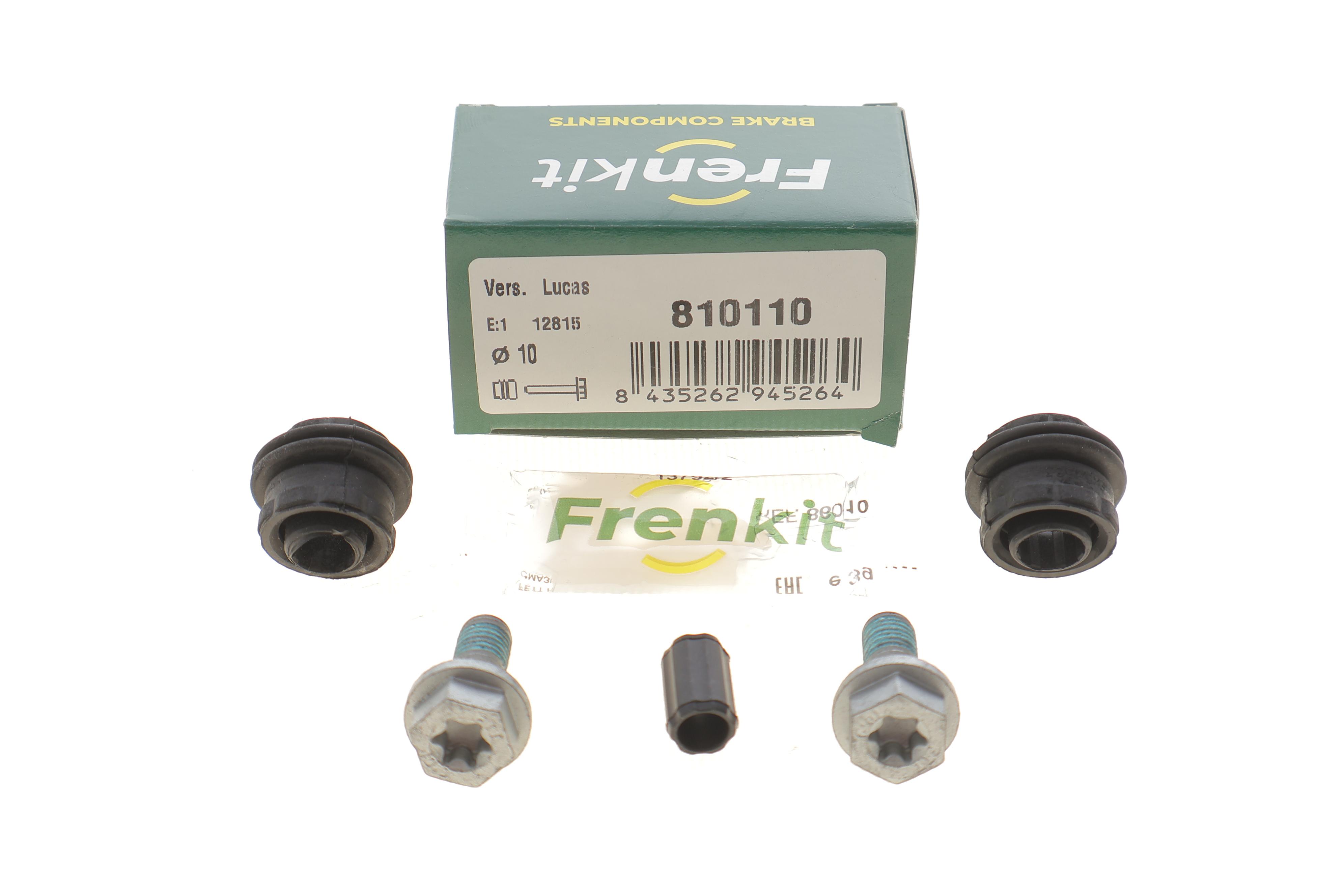 Ремкомплект направляющих суппорта (переднего/заднего) Audi/BMW/Opel/VW (d=10mm)(Lucas/Trw/ZF/Ate)