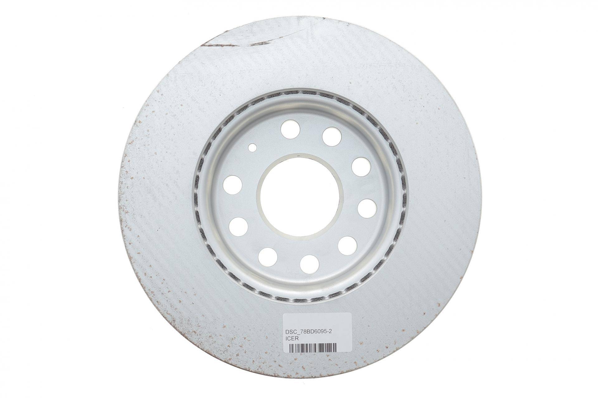 Диск гальмівний (передній) VW Golf VII 12-/Audi A3 12- (276x24)(корозія)