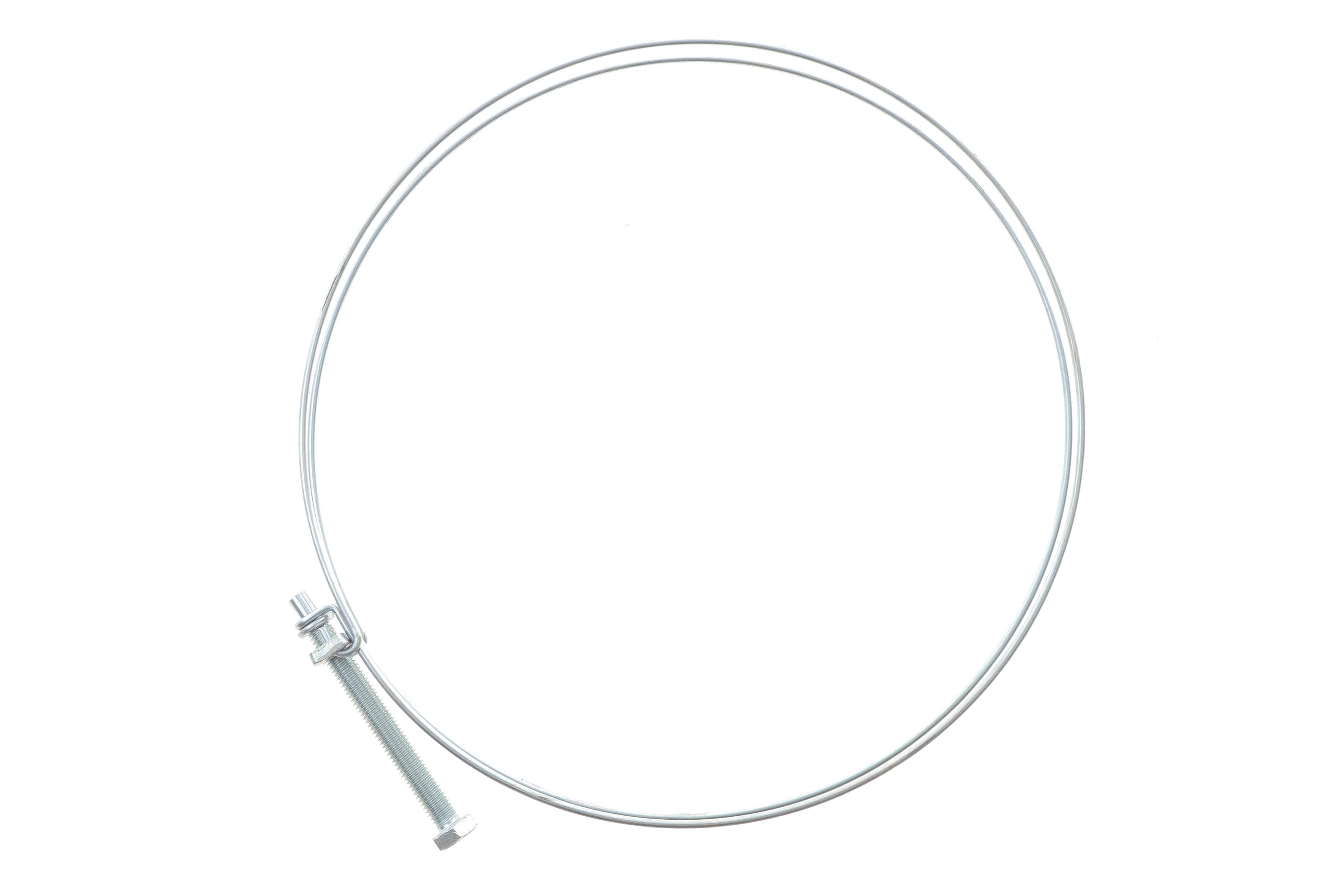 Хомут винтовой Ø215-225x2,5 мм