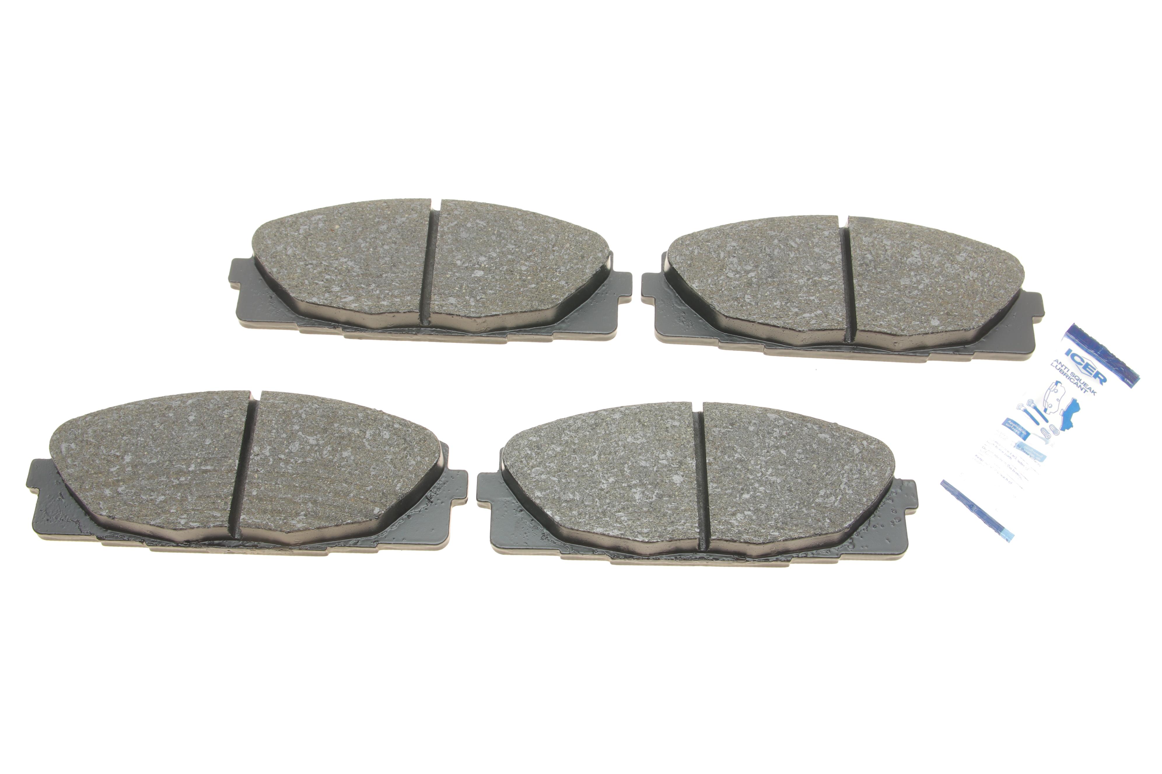 Колодки тормозные (передние) Toyota HiAce IV/V/Hilux VII 05-