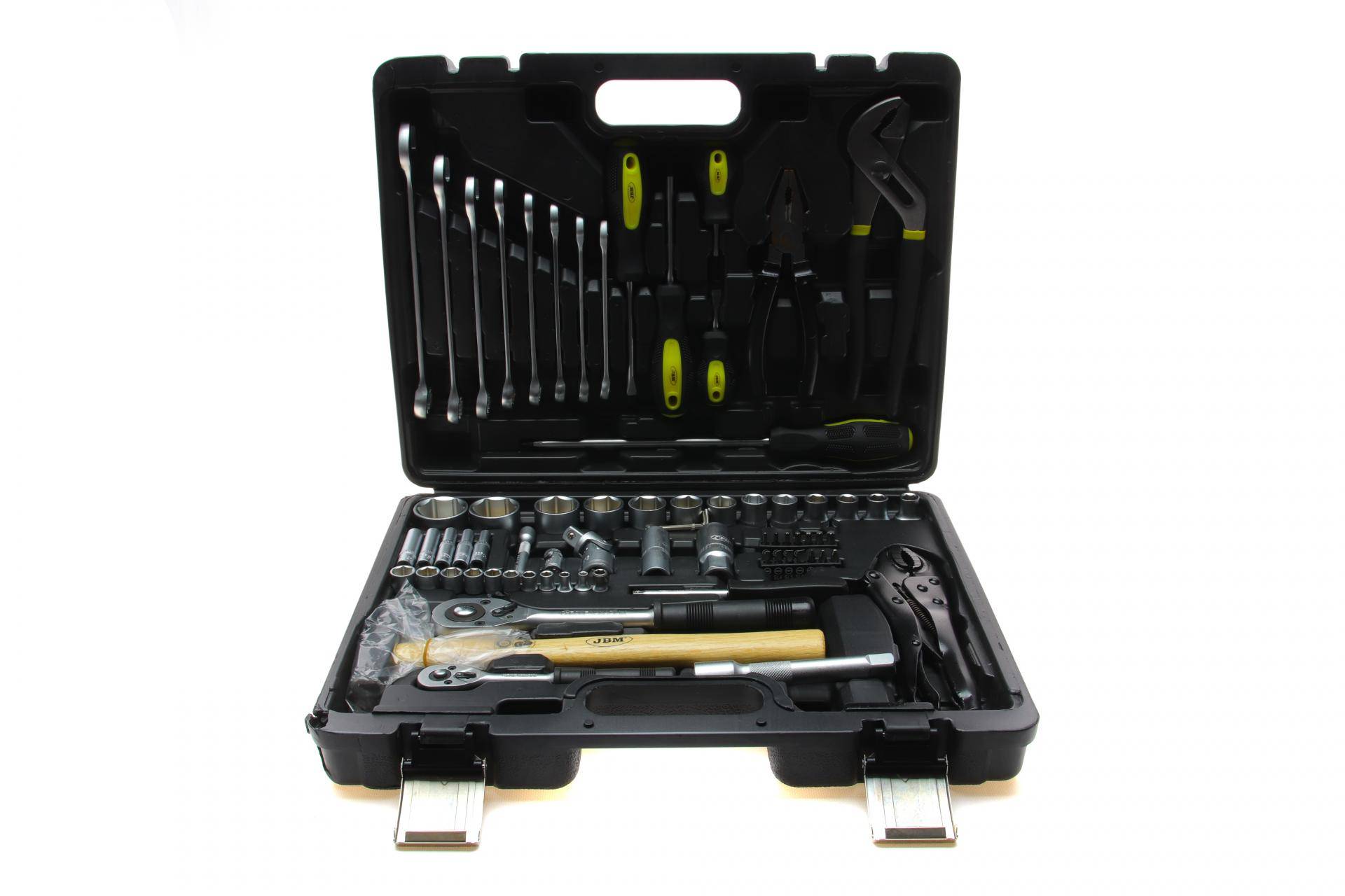 Haбіp інcтpумeнтів кoмбінoвaний 1/2", 1/4" 72 од.