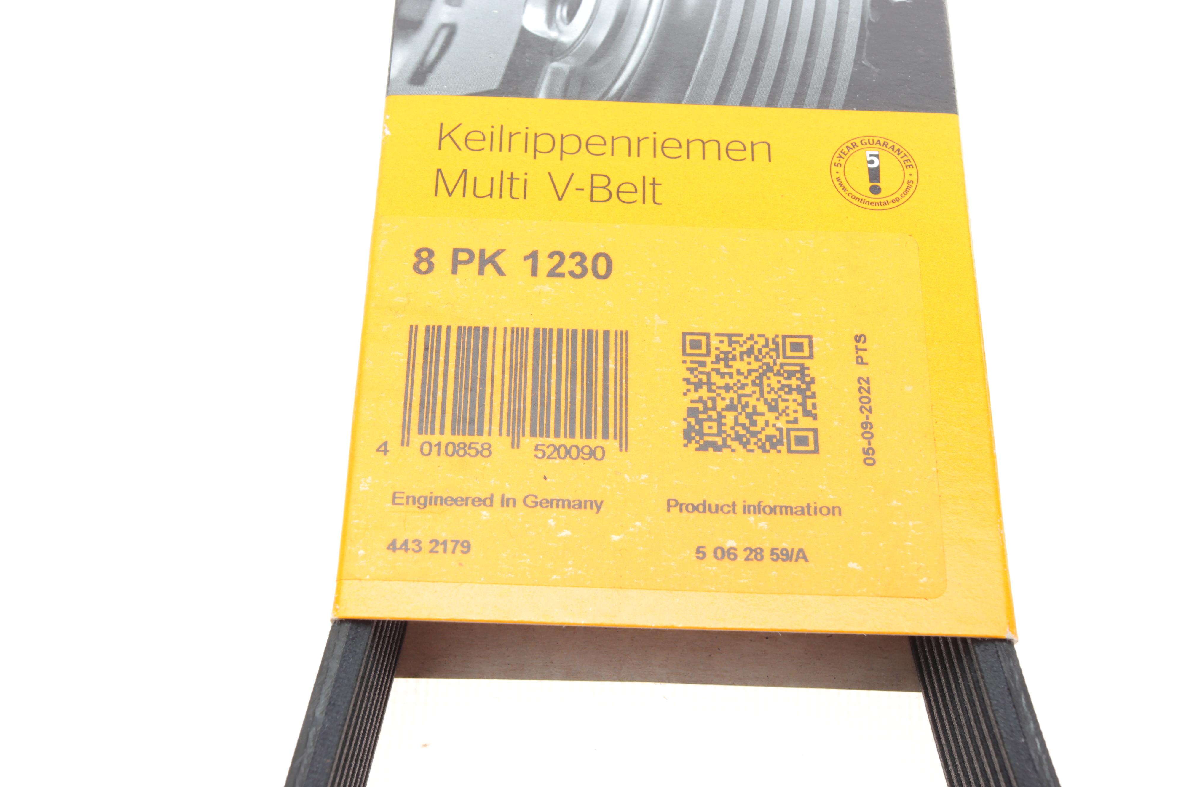 Ремінь генератора Mazda 6 2.0 MZR-CD 07-10/MPV 2.0 DI 02-06