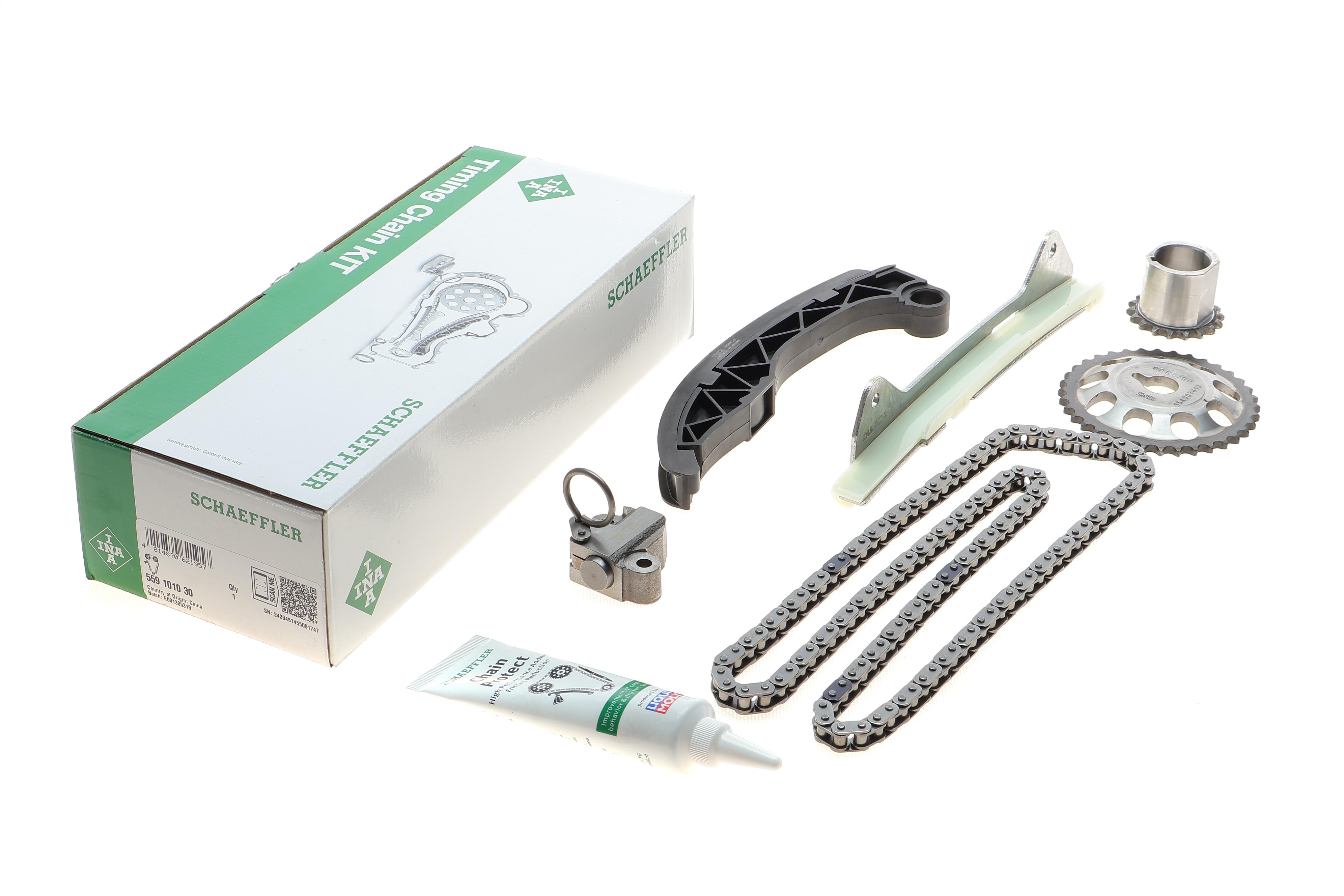 Комплект ланцюга ГРМ Citroen C1/Peugeot 107 1.0i 05- (124 ланки)