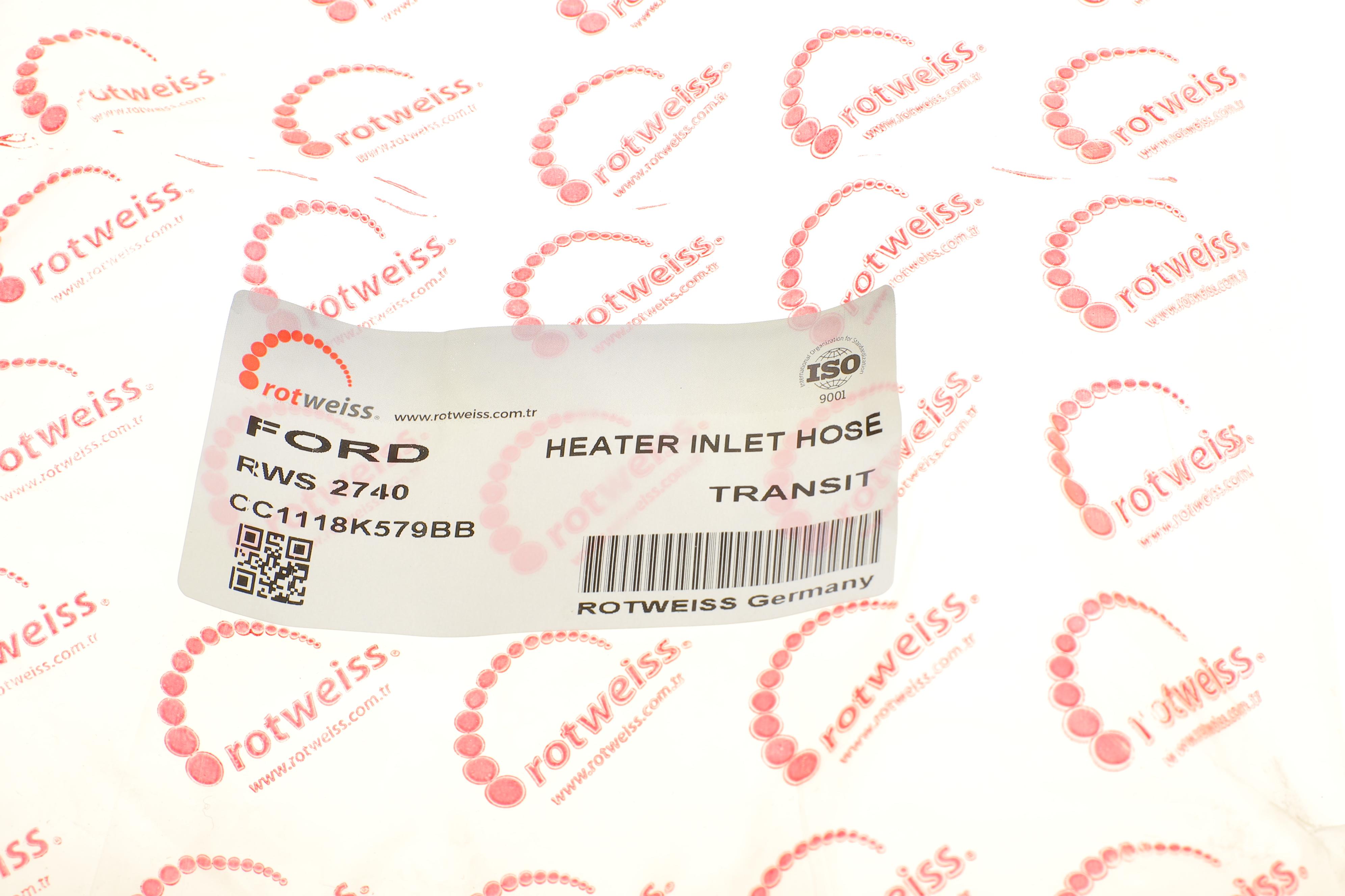 Патрубок системи охолодження (пічки) Ford Transit 06-14