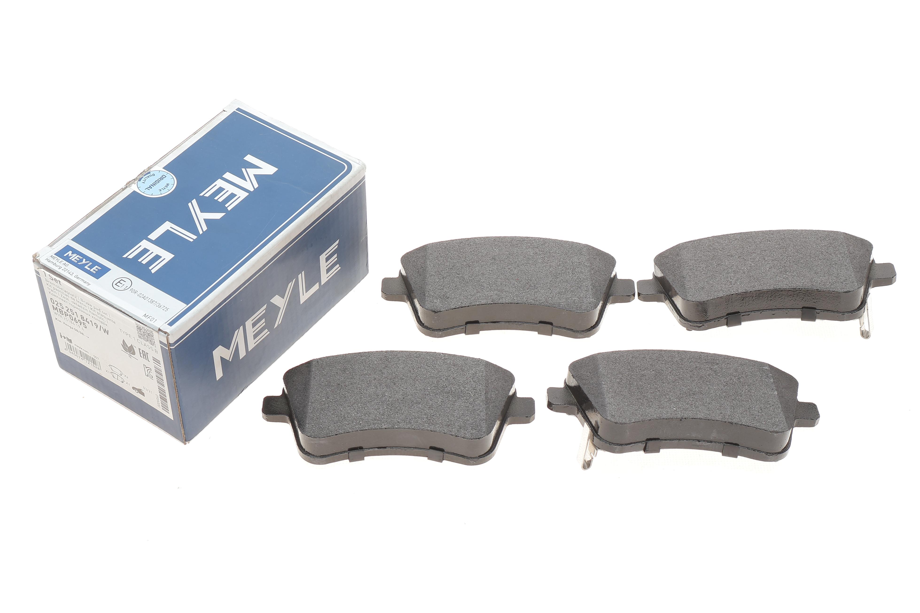 Колодки гальмівні (передні) Kia Venga 1.4-1.6 10-