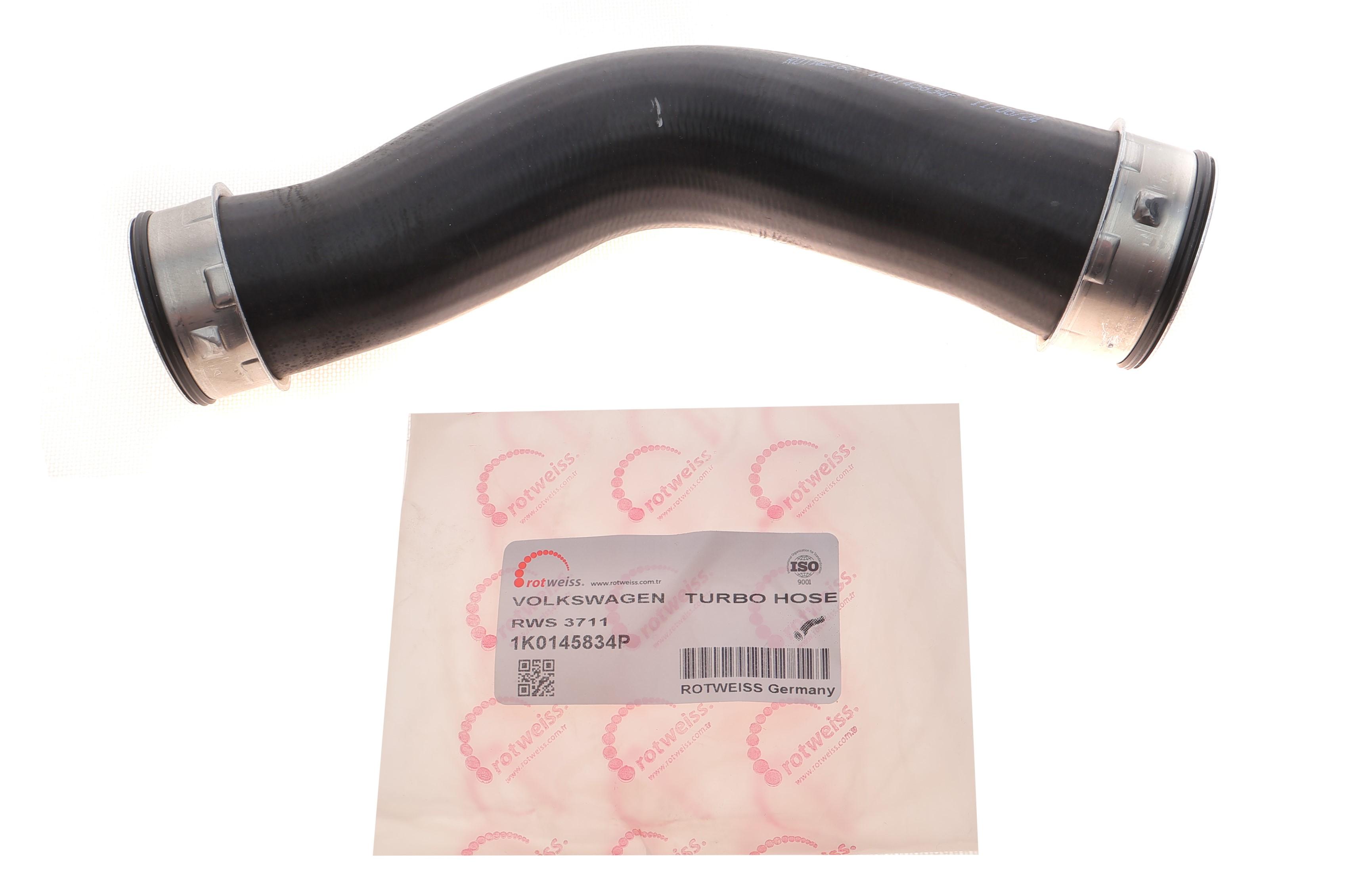 Патрубок інтеркулера (R) VW Golf V/VI/Touran 1.4 TSI 06-10