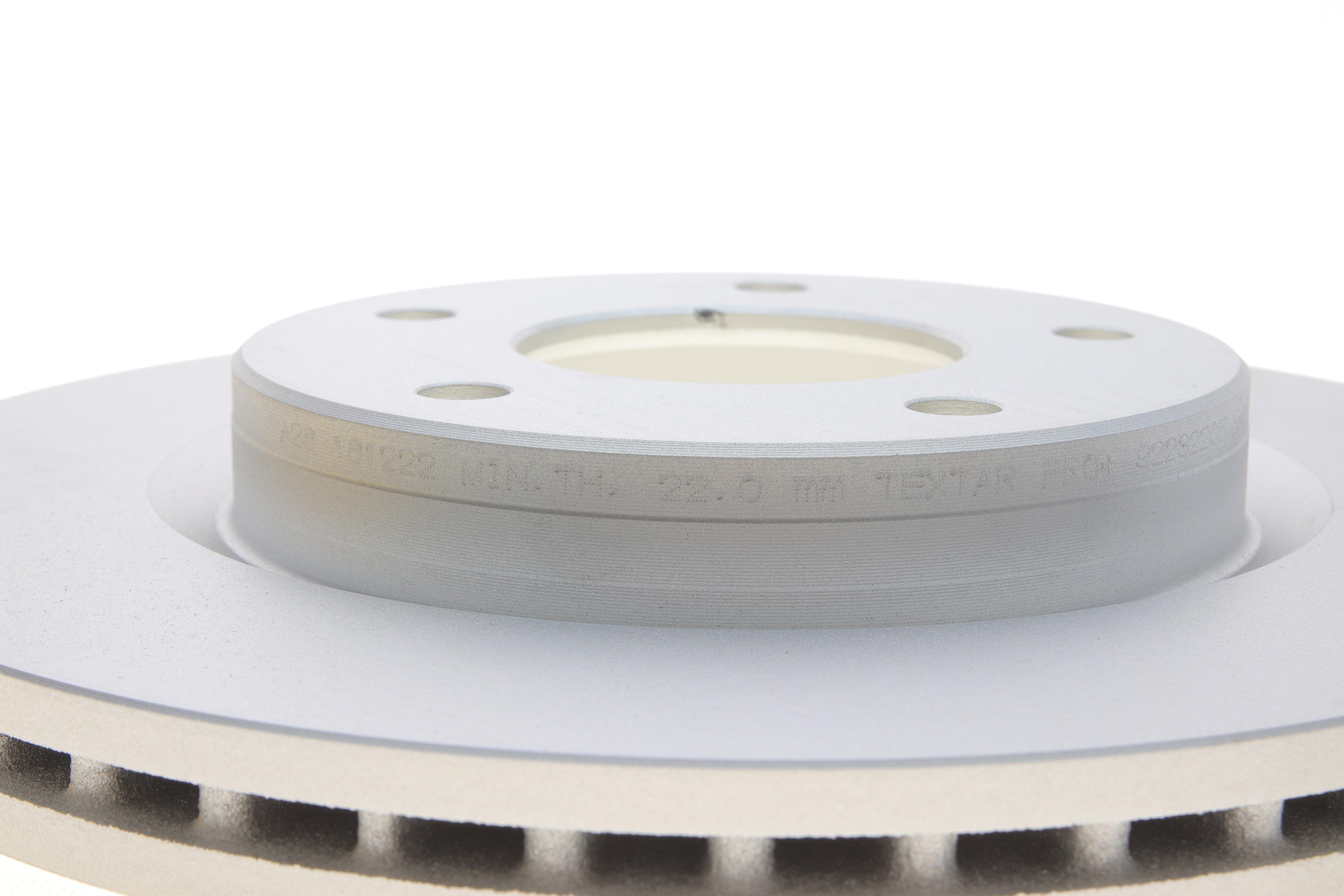 Диск гальмівний (передній) Nissan Juke/Tiida 10- (280x24) PRO+