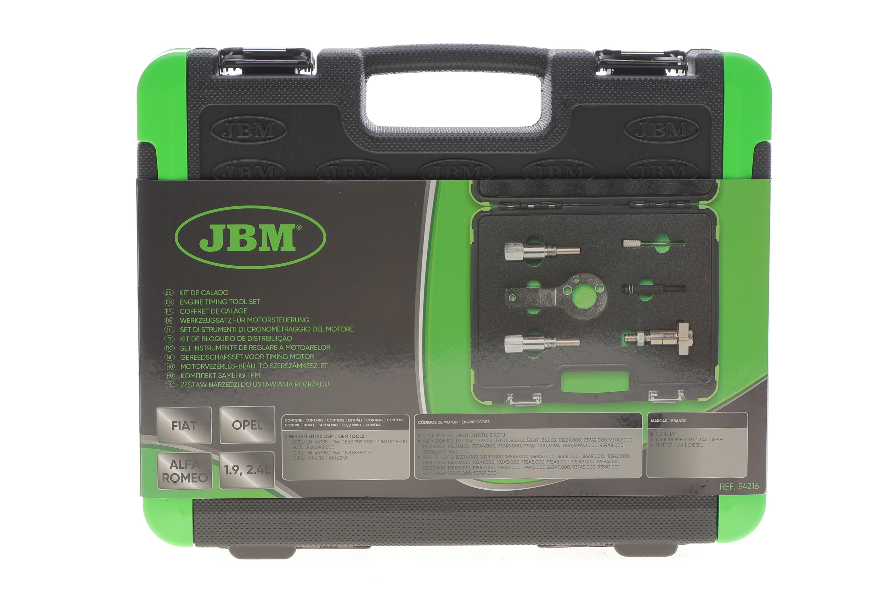 Набор инструментов для регулировки зубчатого ремня на Fiat/Opel/Alfa Romeo 1.9D/2.4D 16V