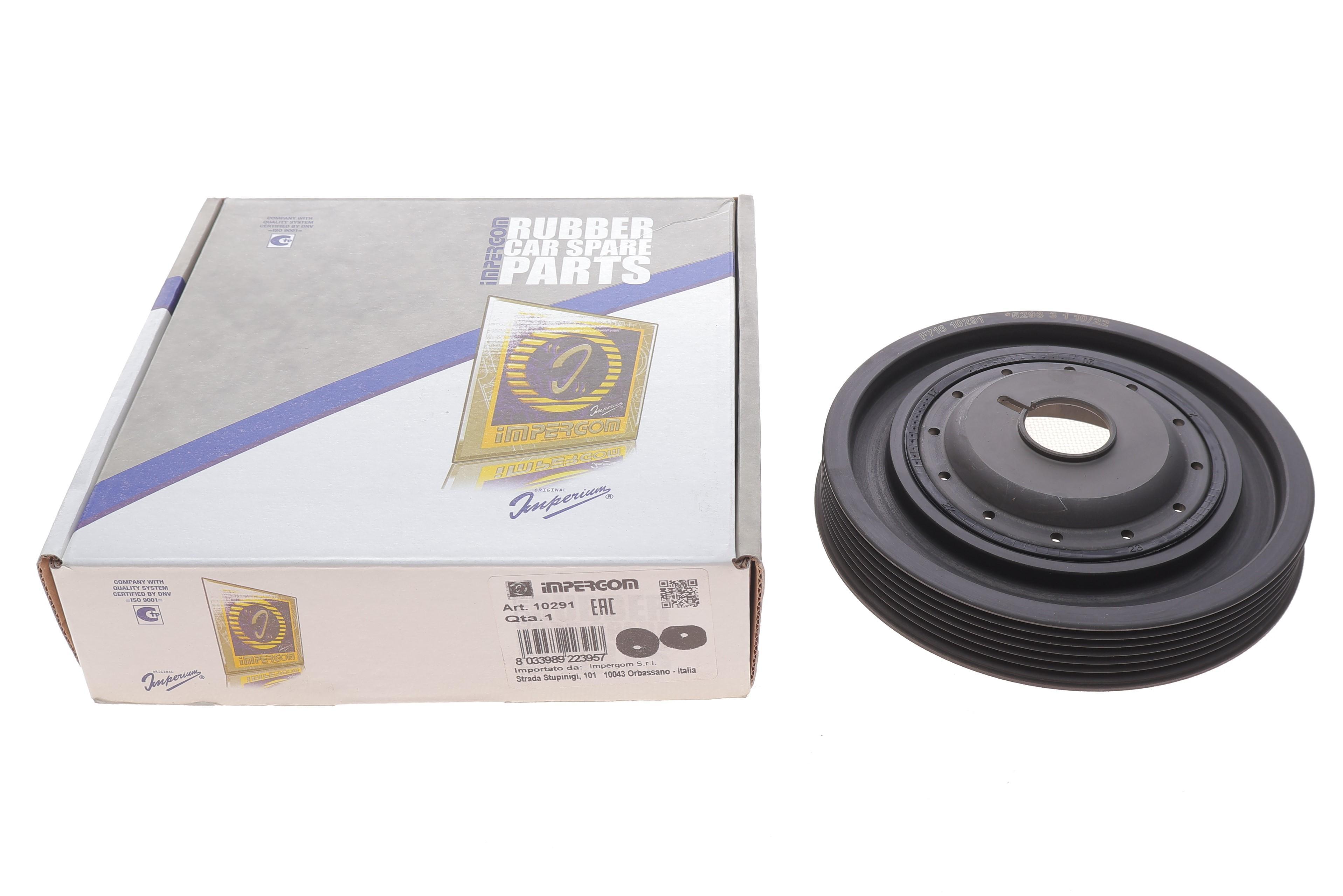 Шків колінвалу Renault Kangoo 1.5dCi 01- (6PK)