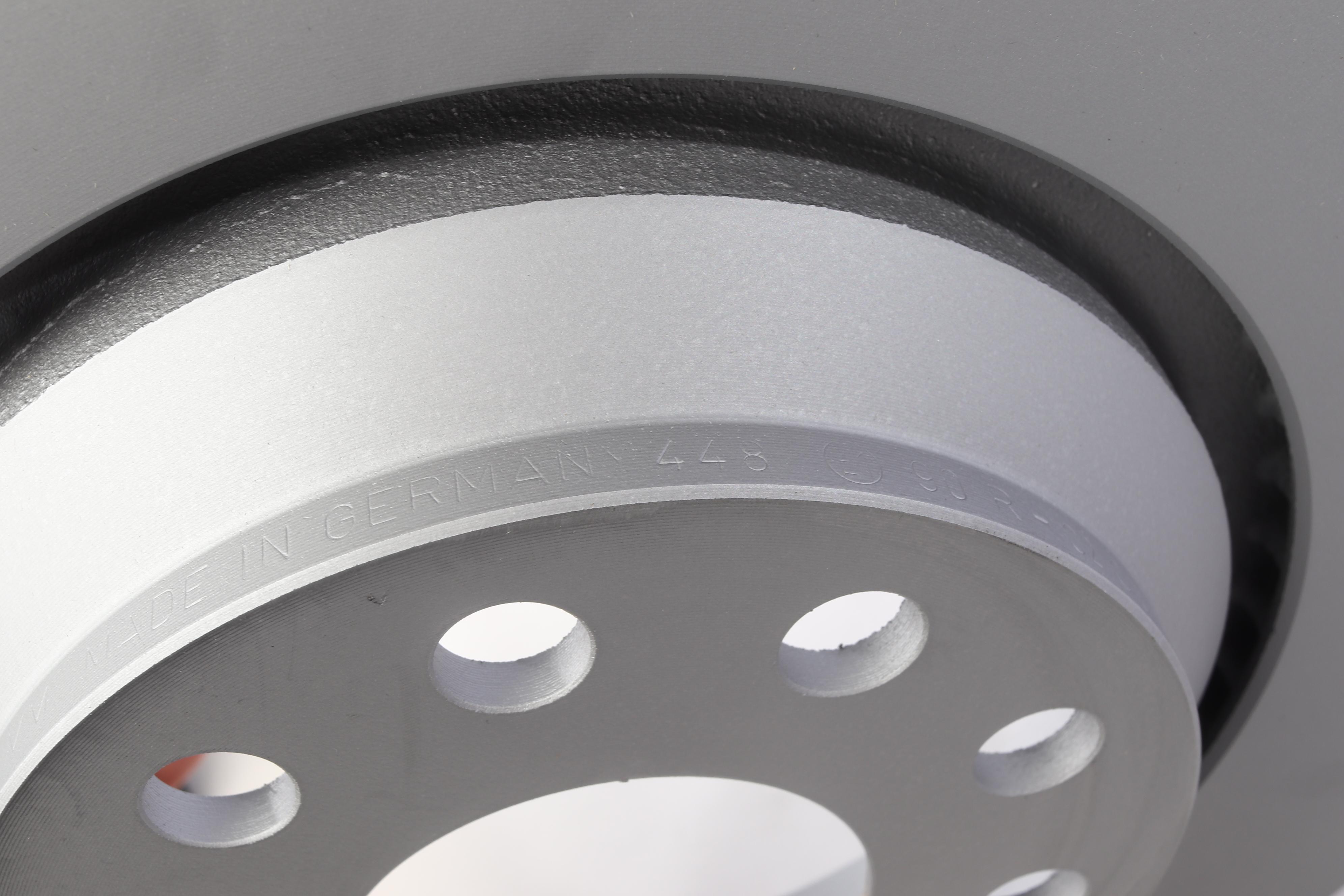 Диск тормозной (задний) VW Passat 05-/Golf/Seat Leon 12- (310x22) (с покрытием) (вент.)