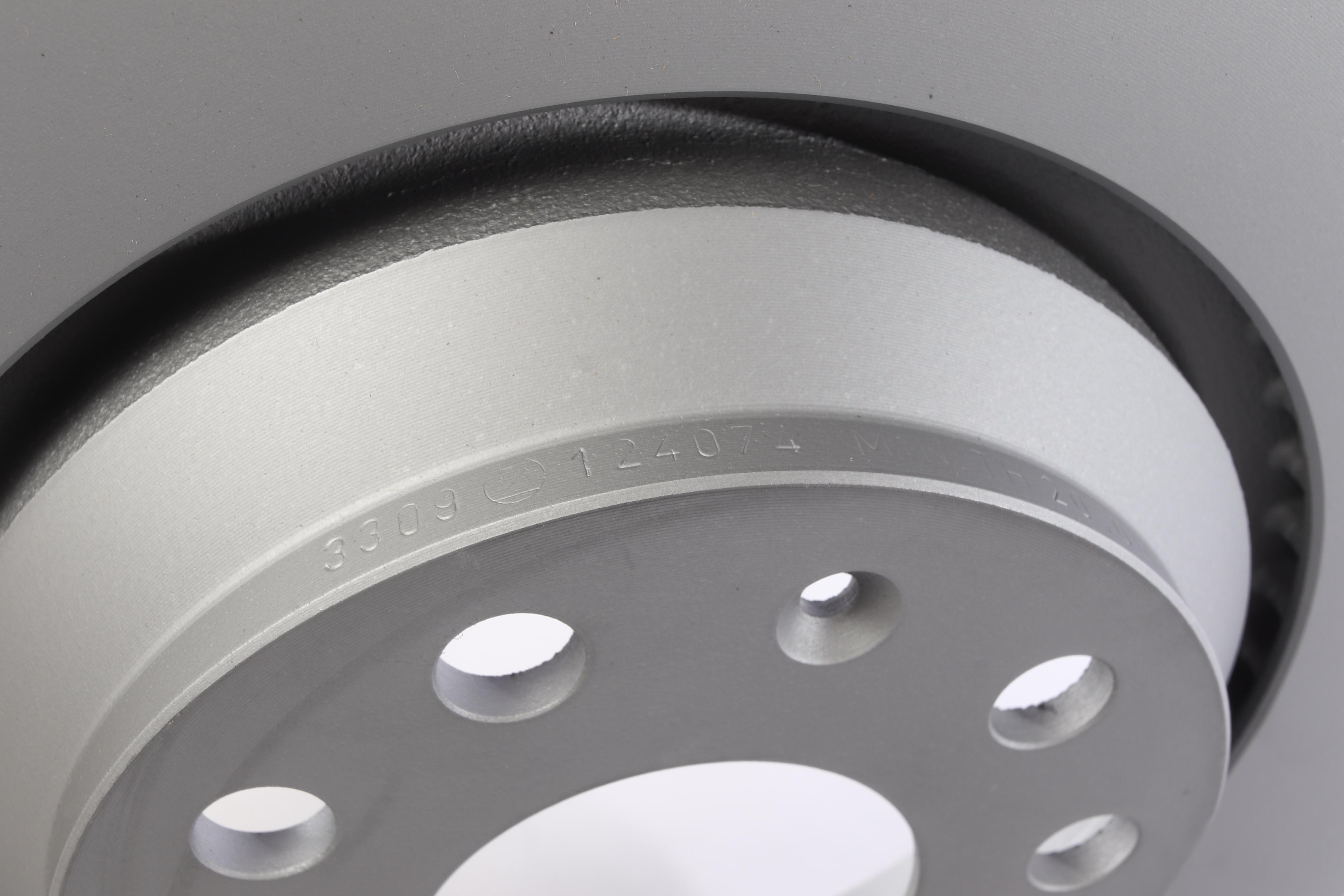 Диск тормозной (задний) VW Passat 05-/Golf/Seat Leon 12- (310x22) (с покрытием) (вент.)