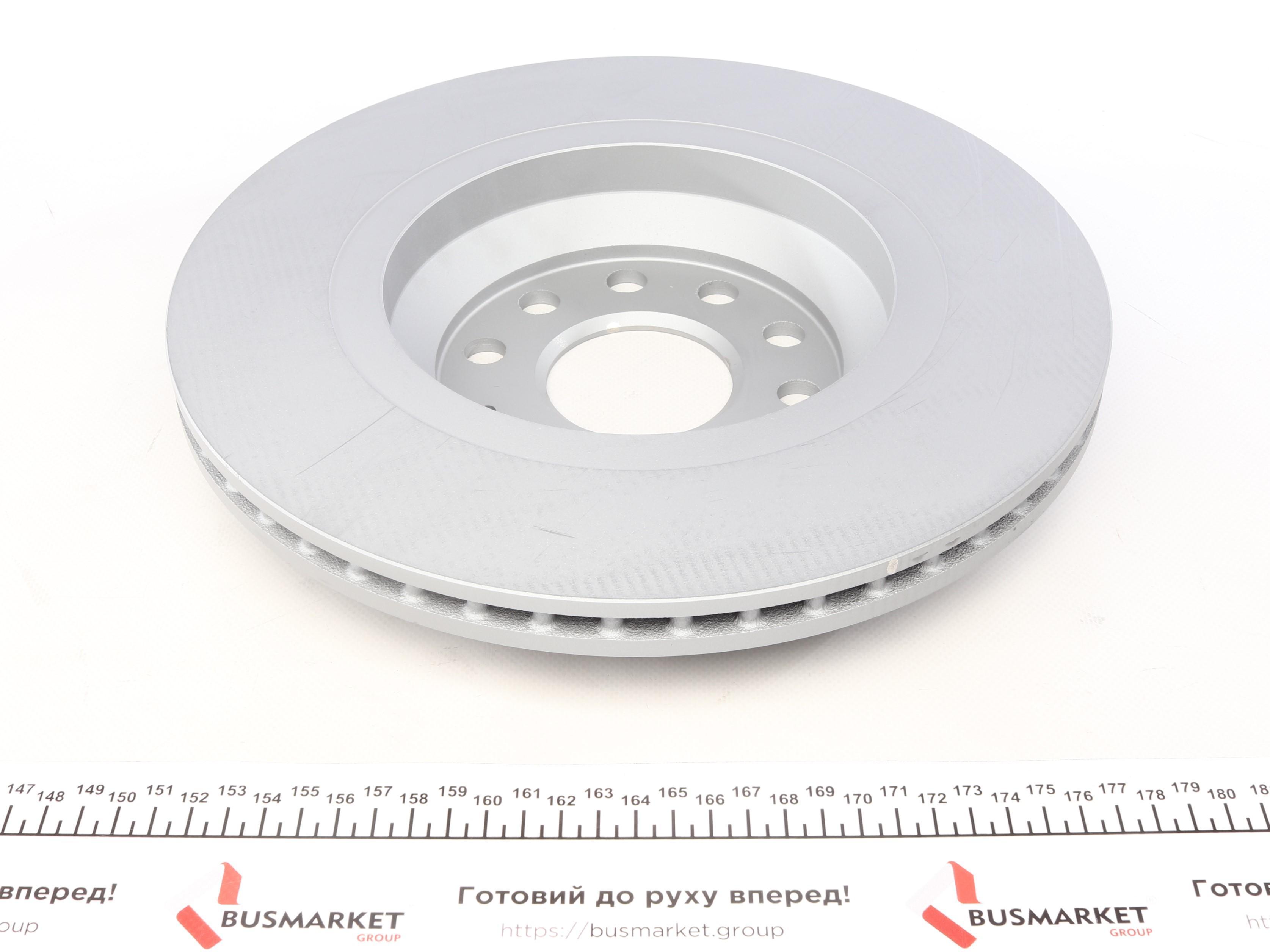 Диск тормозной (задний) VW Passat 05-/Golf/Seat Leon 12- (310x22) (с покрытием) (вент.)