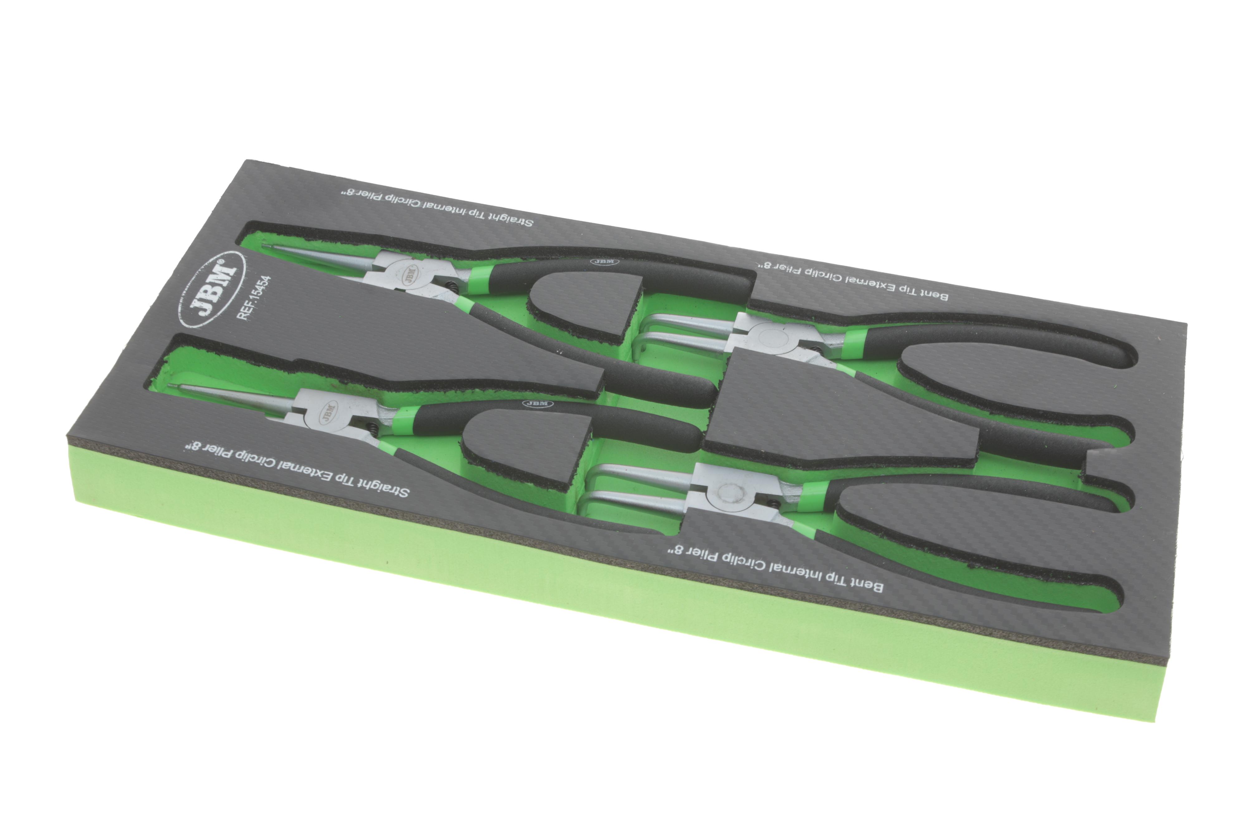 Набір плоскогубців 8'' (4шт)