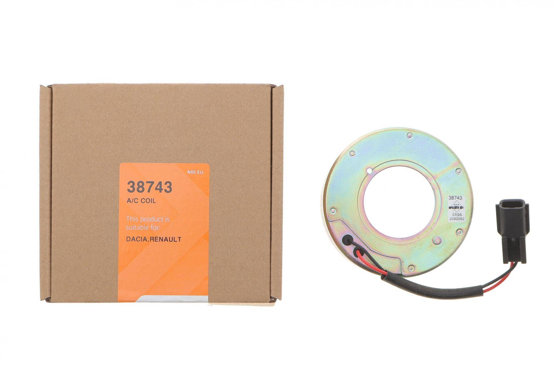 Котушка шківа компресора кондиціонера Dacia Duster/Logan/Sandero 12-