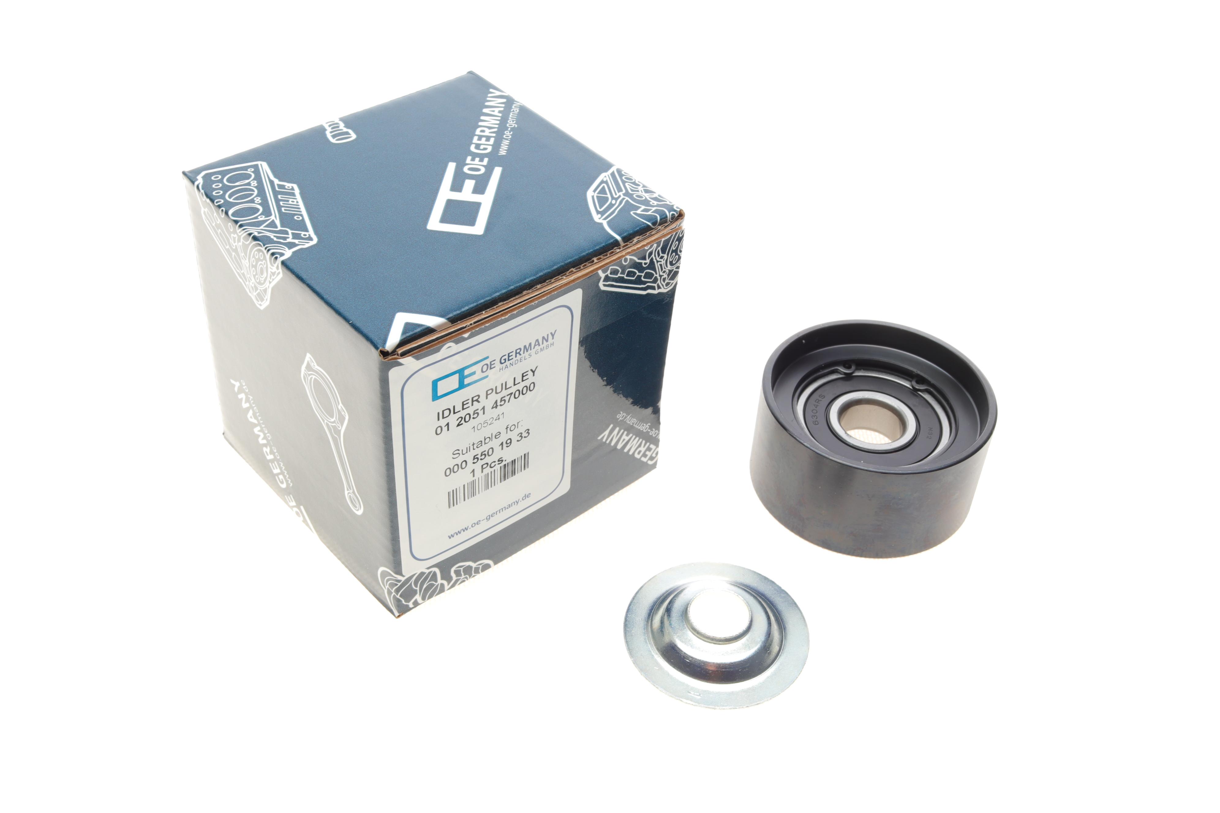 Ролик генератора MB Axor/Actros 01- (паразитный) (74,4x38)