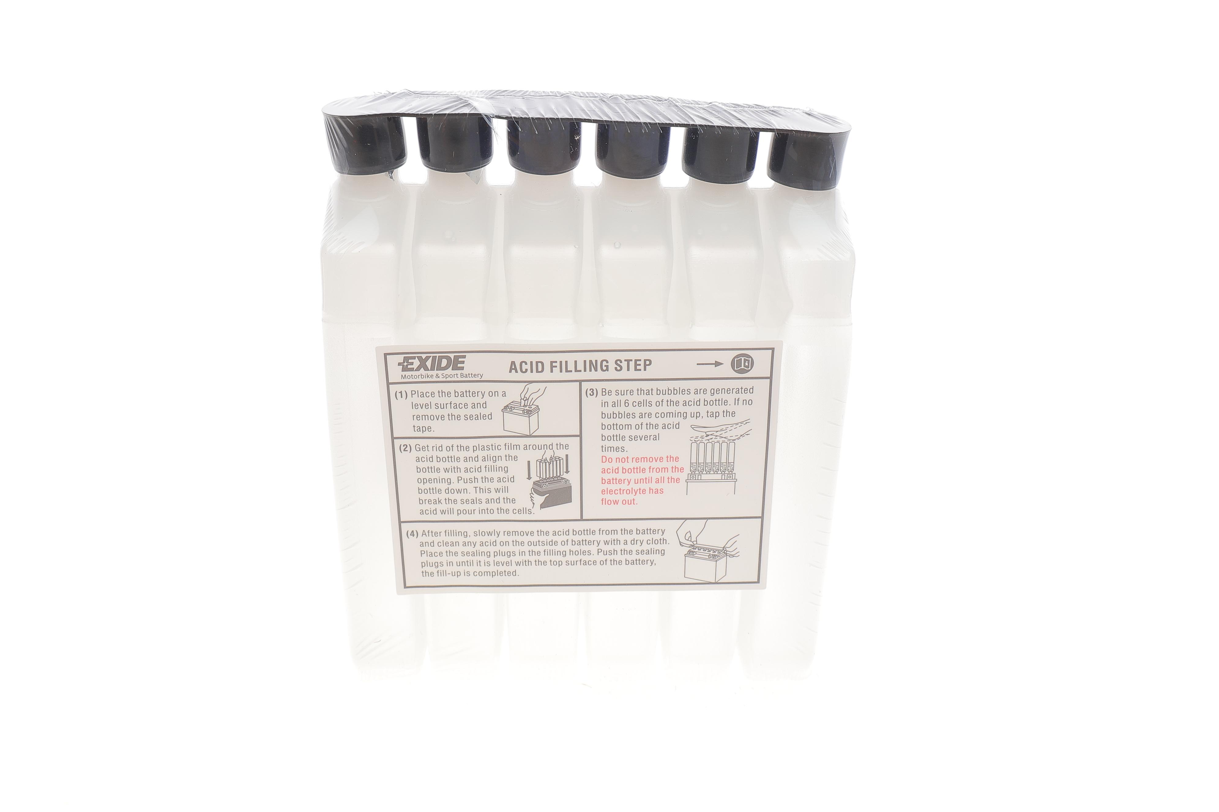 Акумуляторна батарея 6Ah/100A (113x70x130/+R/B0) (AGM) (мото) (сухозаряджений)