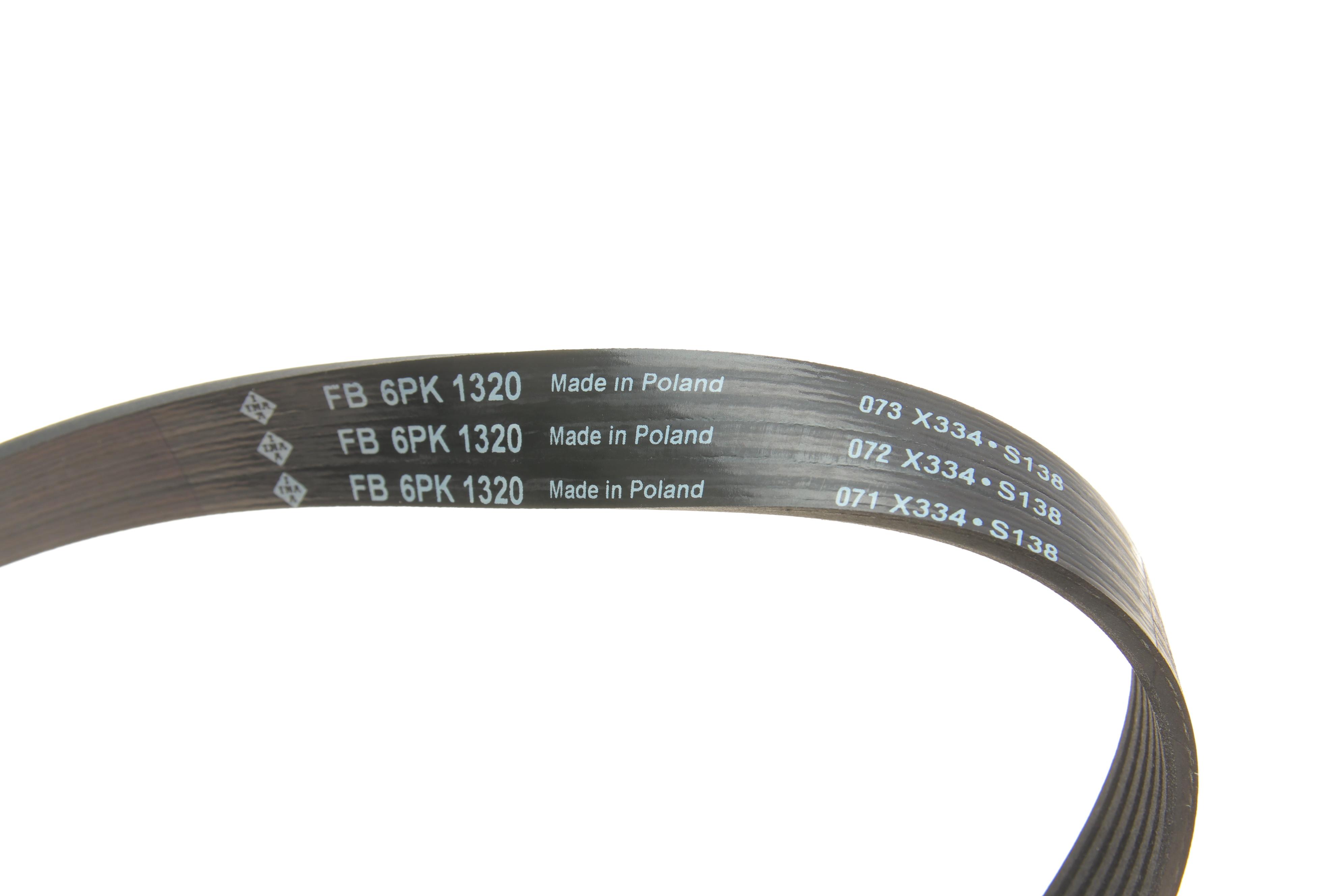 Комплект ремня генератора Fiat Punto 1.3D 05- (6PK1320)