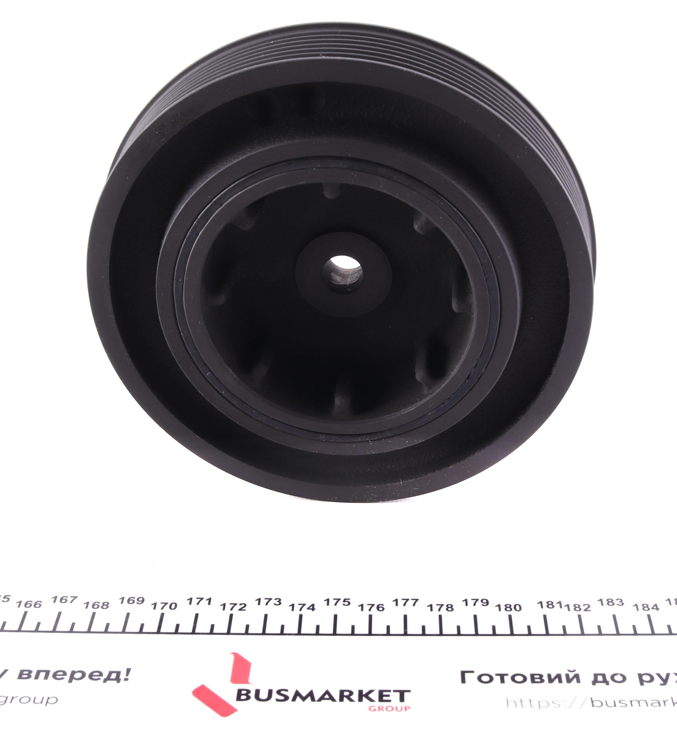 Шків колінвалу Renault Trafic/Master 1.9dCi 01- (6PK) (з болтом)