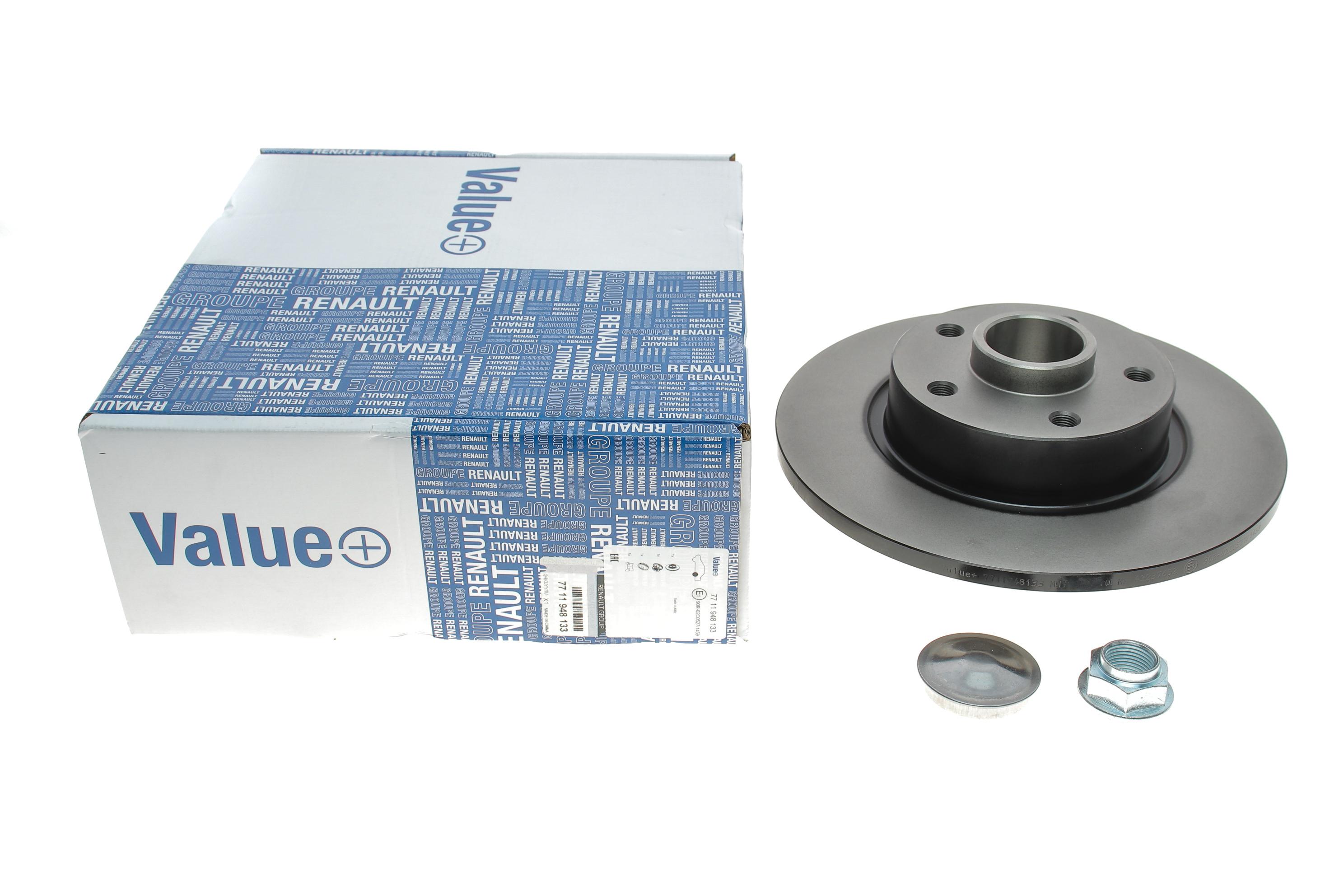 Диск тормозной (задний) Renault Trafic III 14- (с подшипником)