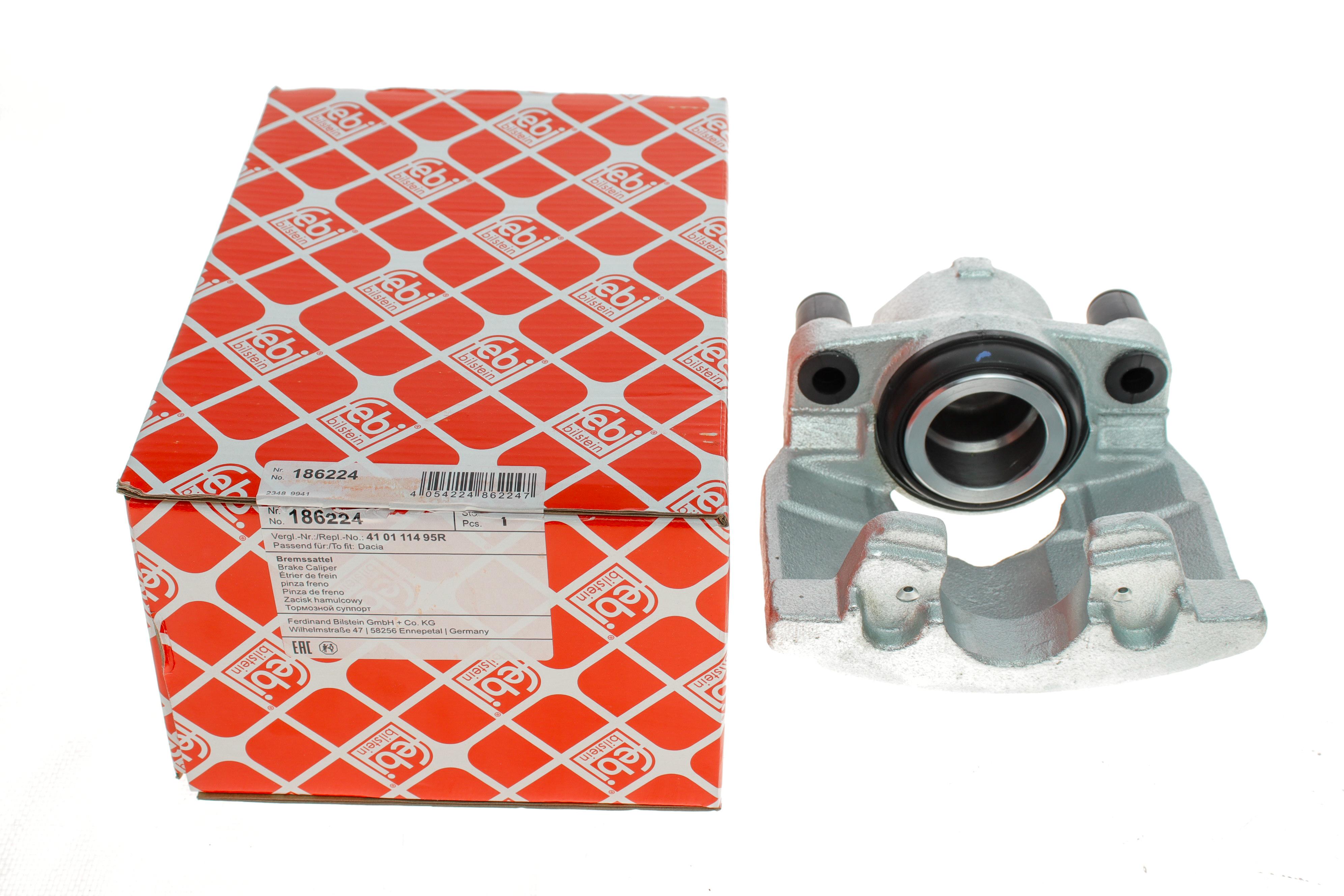 Супорт гальмівний (передній) (L) Renault Megane III 09- (d=54mm) (ATE) (для дисків d=258/280mm)