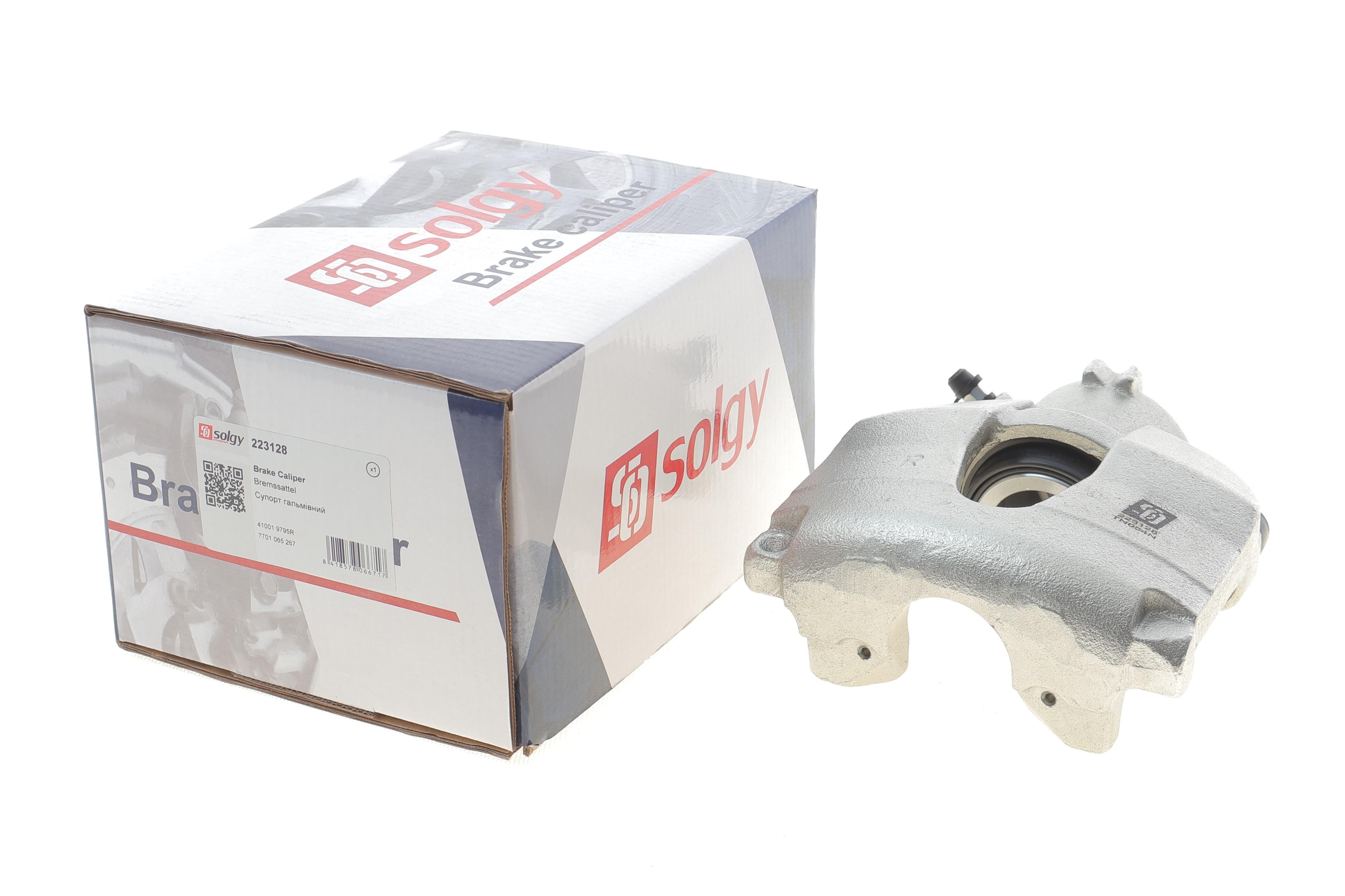 Суппорт тормозной (передний) (R) Renault Scenic II/Megane II 02- (d=54mm) (Ate)