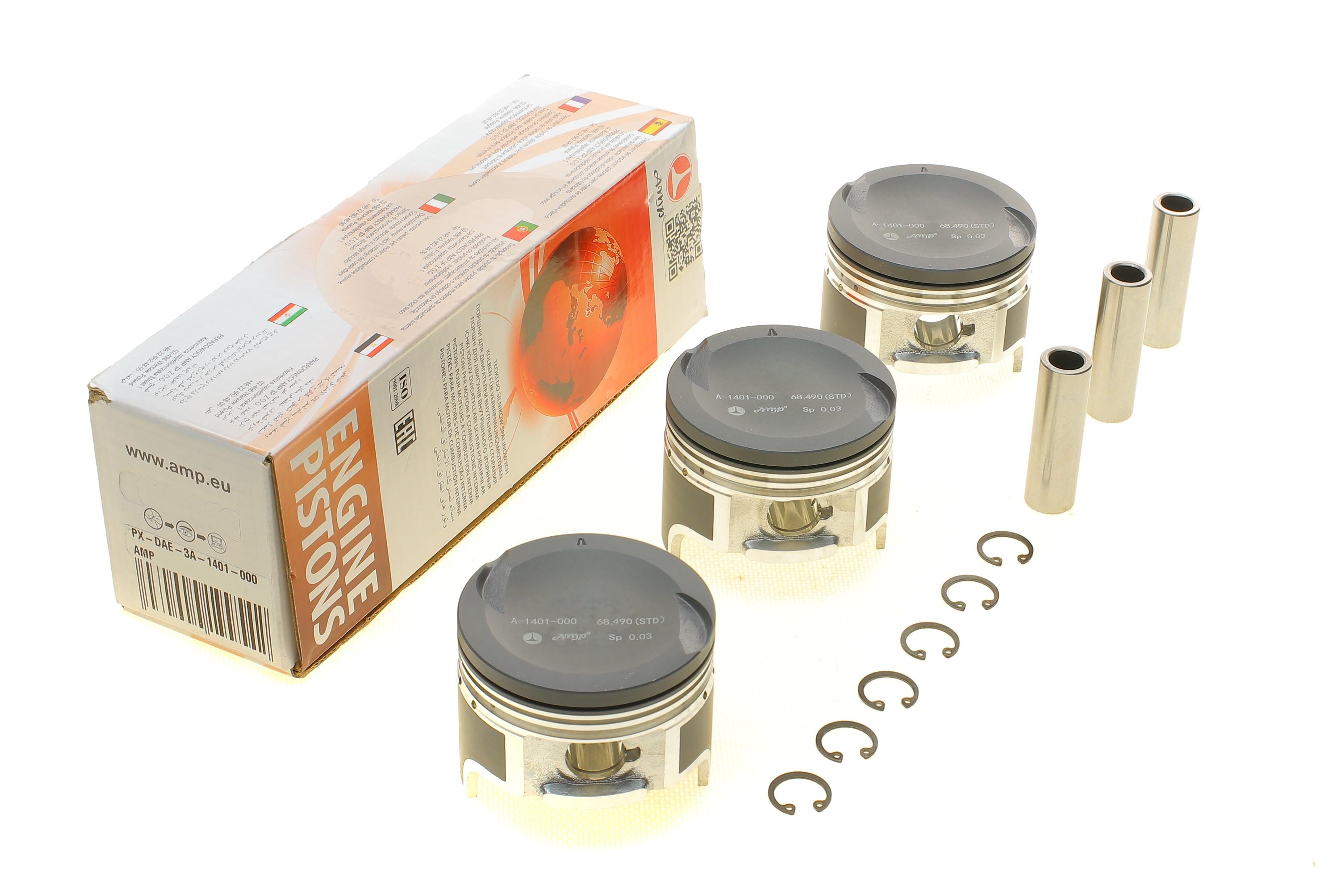 Поршень Daewoo Matiz 0.8 98- (68.50mm/STD) (к-кт 3 шт)