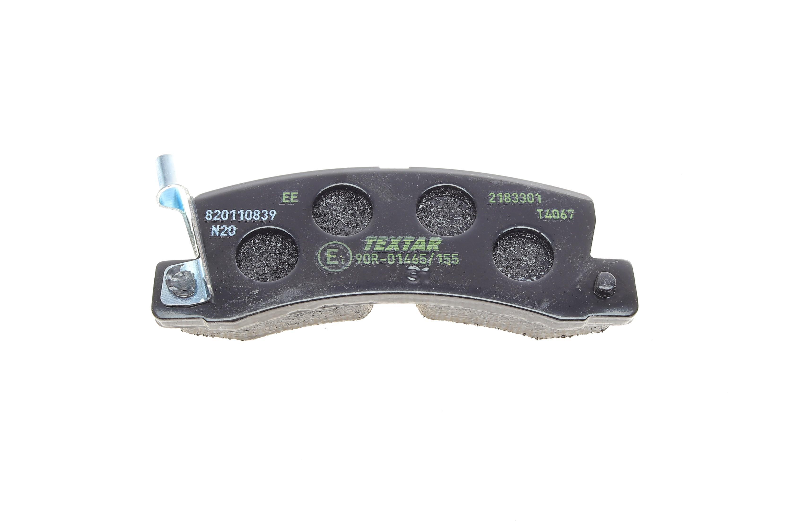 Колодки гальмівні (задні) Toyota Camry/Avensis/Lexus RX 06- (Akebono)