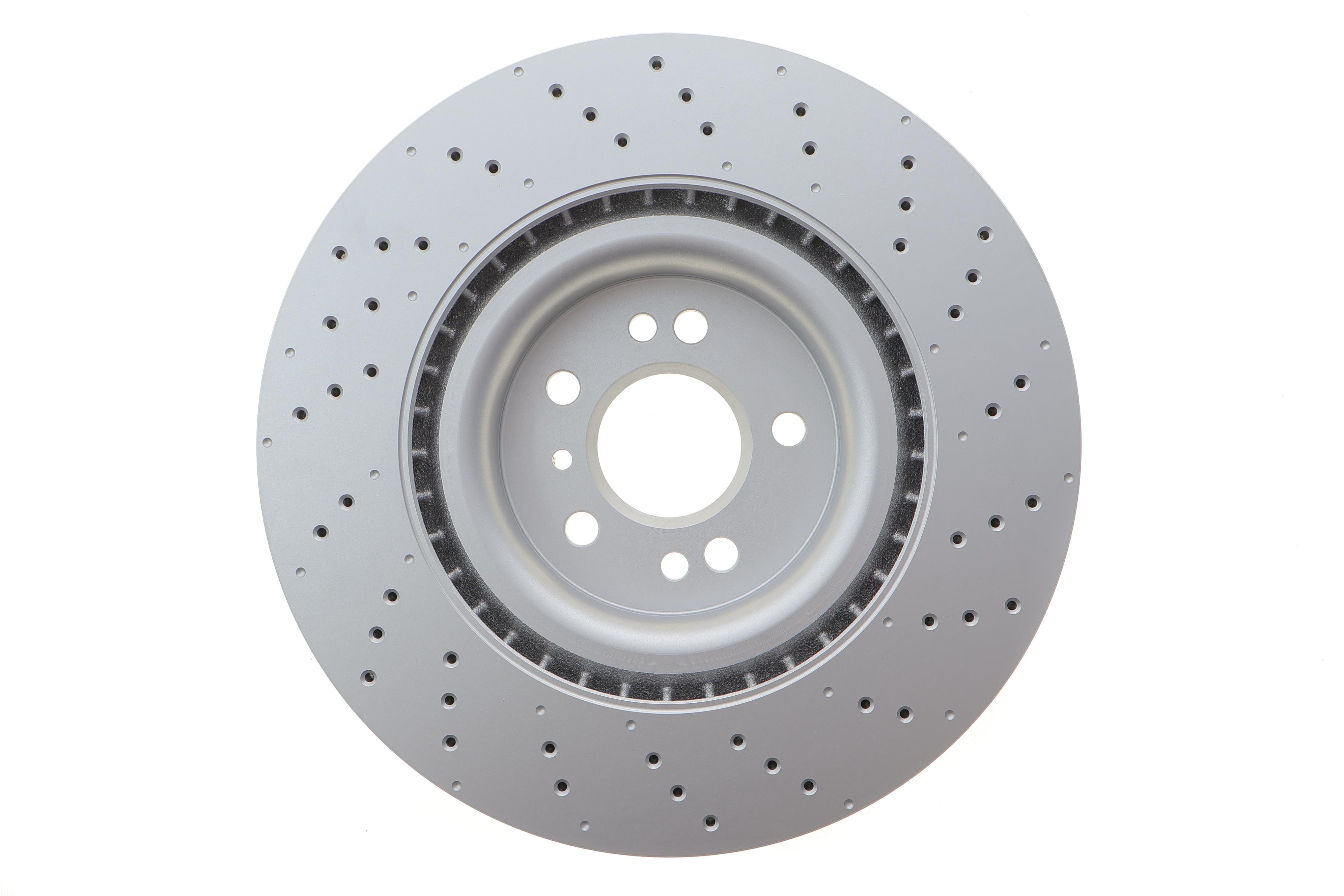 Диск тормозной (передний) MB M-class (W166) 11-15/GLE (W166) 15-19 (350x32) (с отверстиями) (вент.)