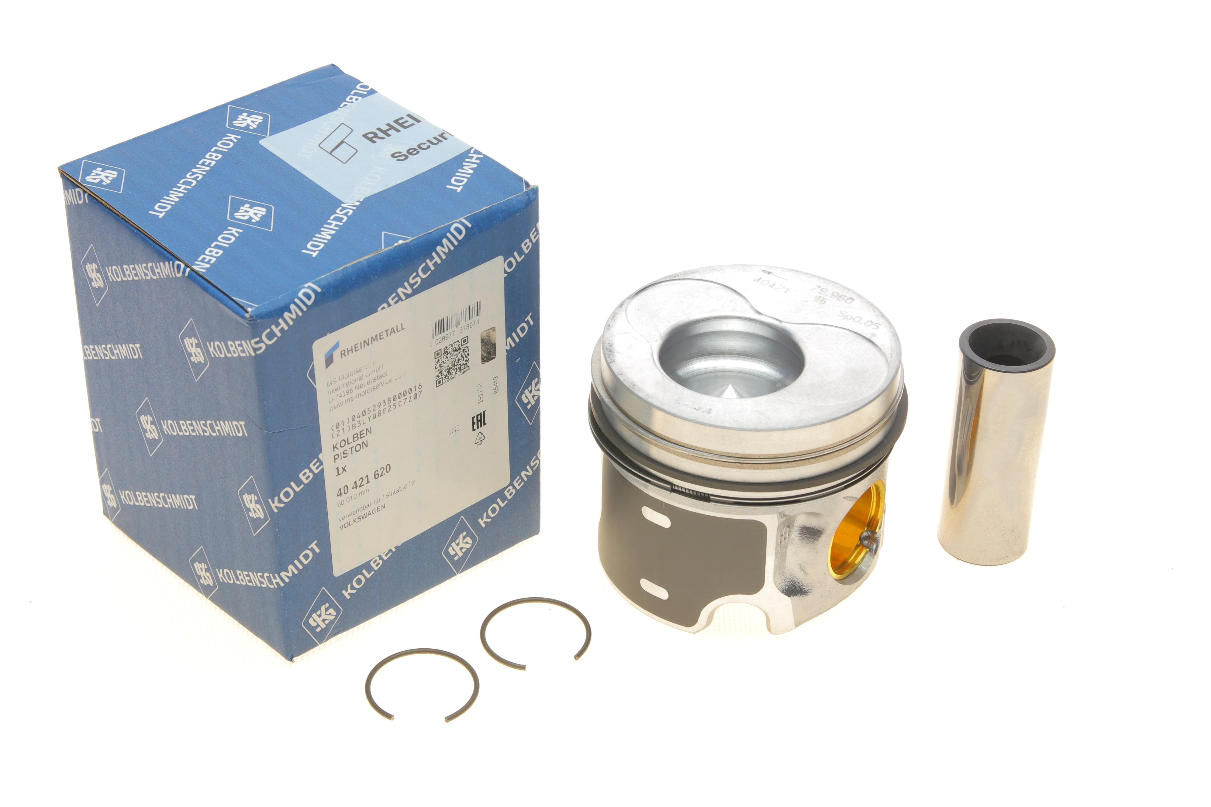 Поршень Audi A3/Skoda Fabia II/VW Caddy III/Golf V 1.9 TDI 03-10 (80.01mm/+0.50) (1-2 циліндр)