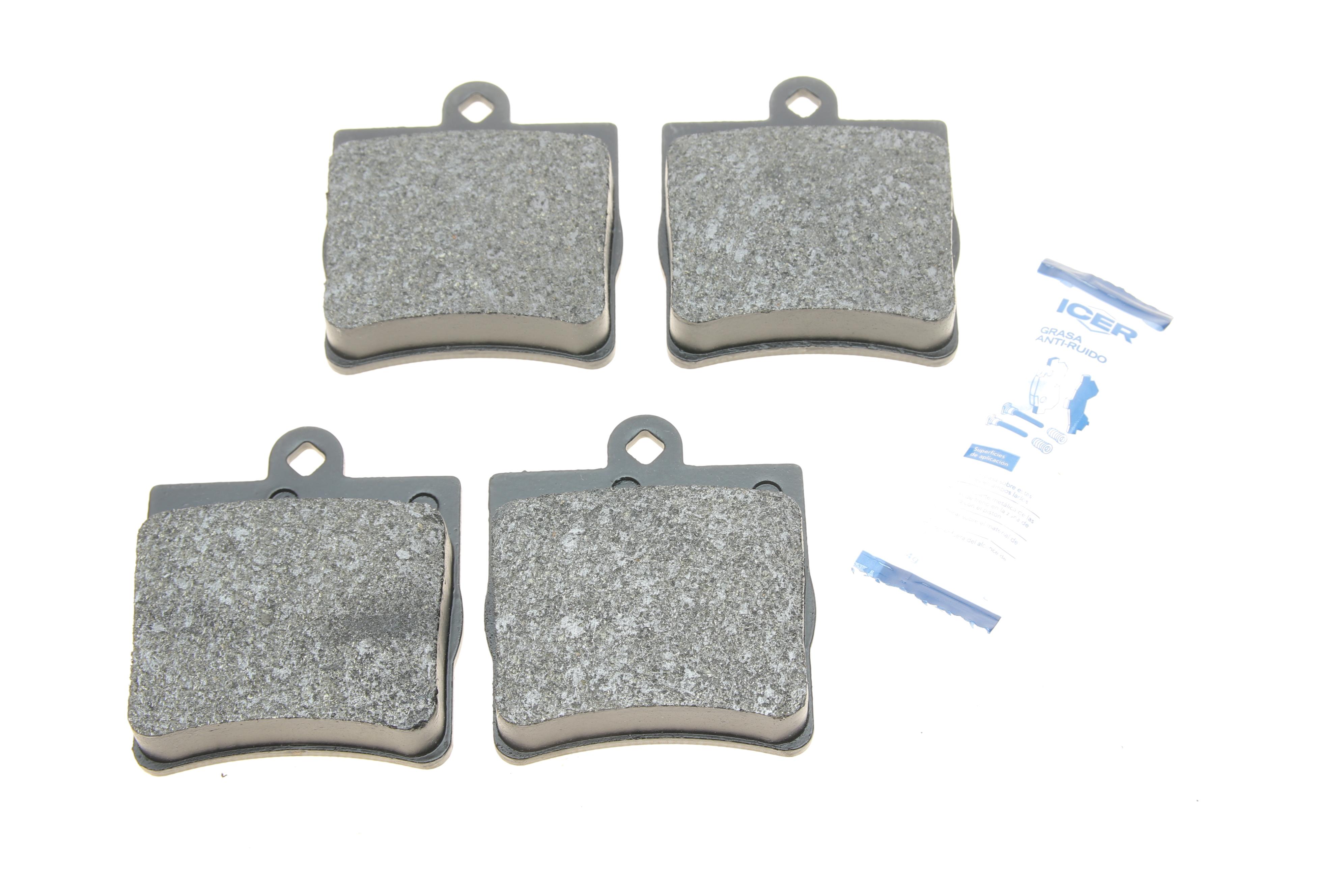 Колодки гальмівні (задні) MB (W202/S202/W203/S203/CL203/C208/C209/S124/W210/R170/R171) 93-11