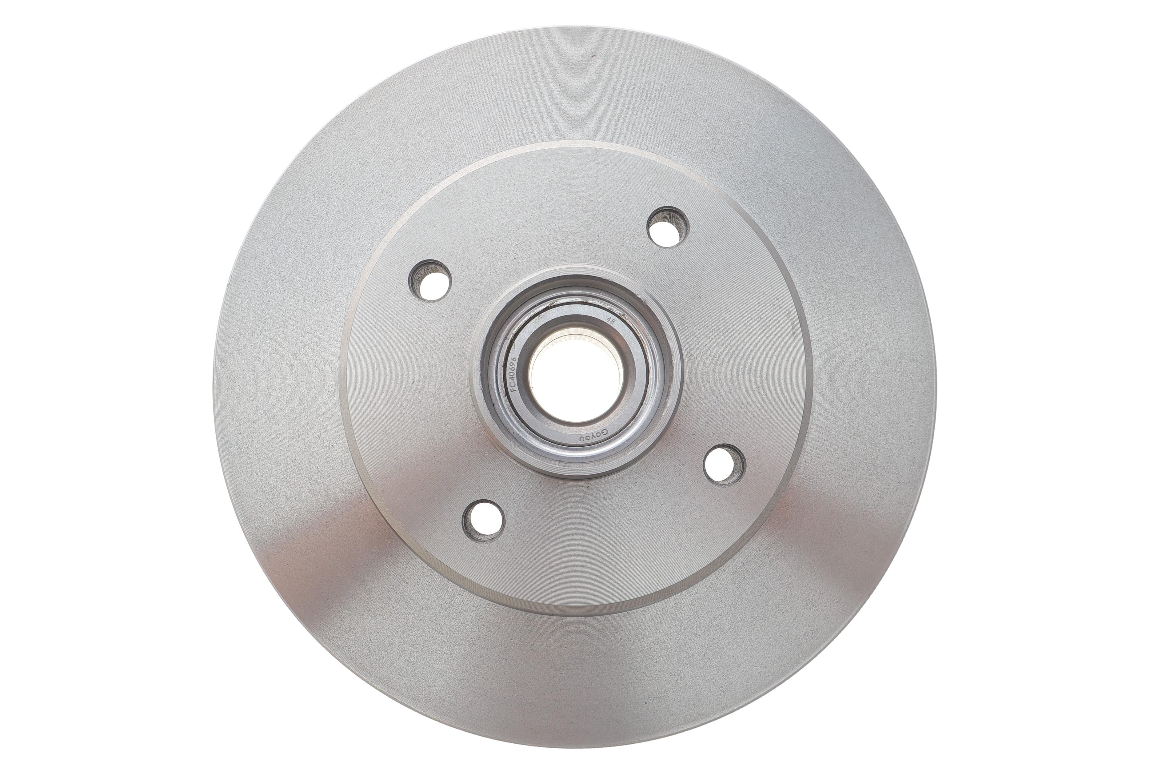 Диск гальмівний (задній) Peugeot 2008 18-/Citroen C3 Aircross 17-/C4 Cactus 17- (244x9) (з підшипником)