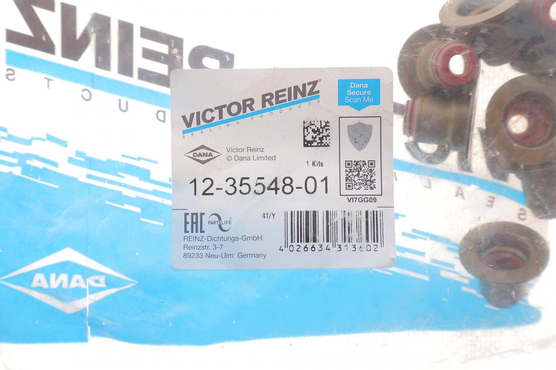 Сальник клапана (впуск/випуск) Citroen Berlingo/Peugeot Partner 1.6 HDi 08- (к-кт)