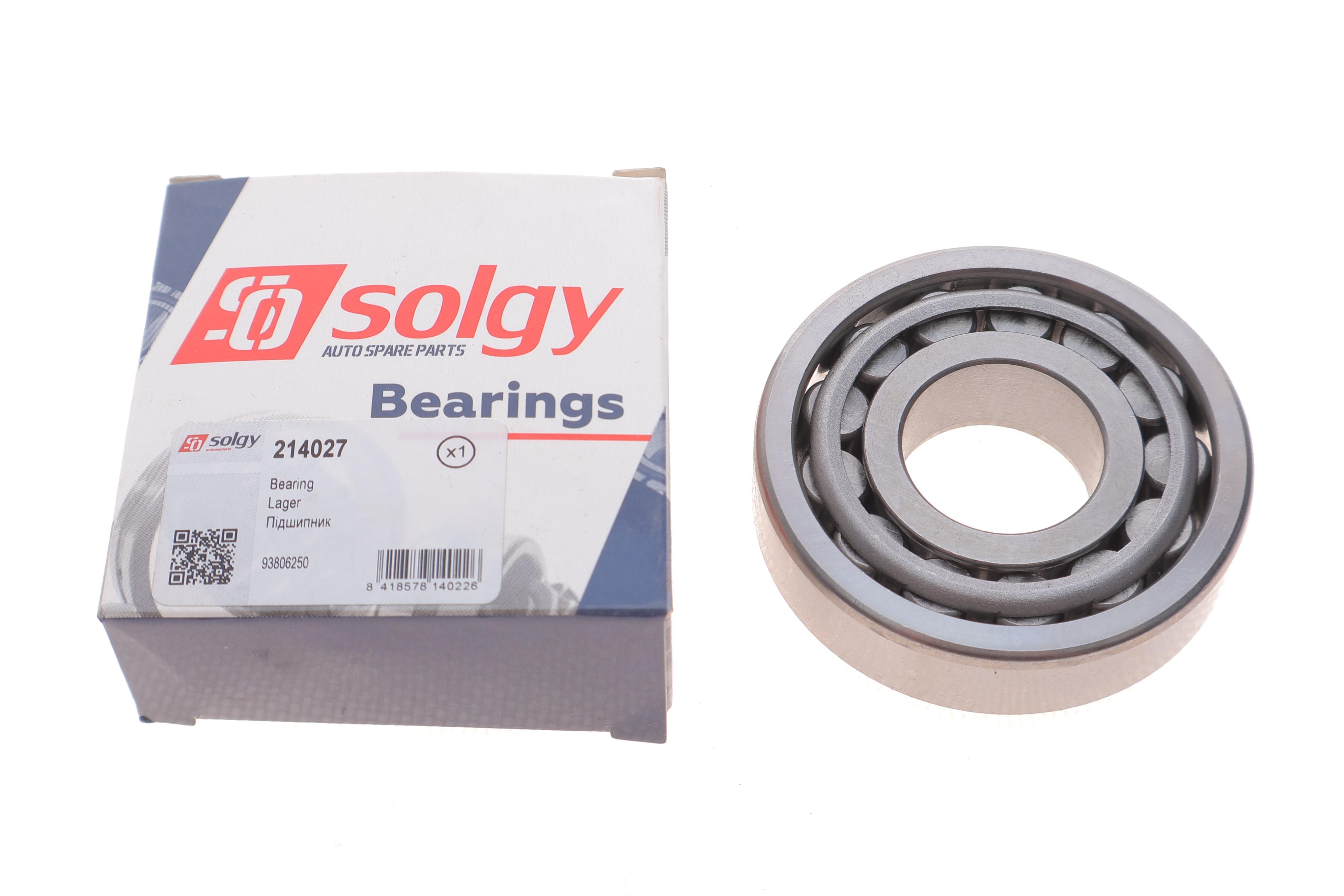 Підшипник (25x62x18.25)