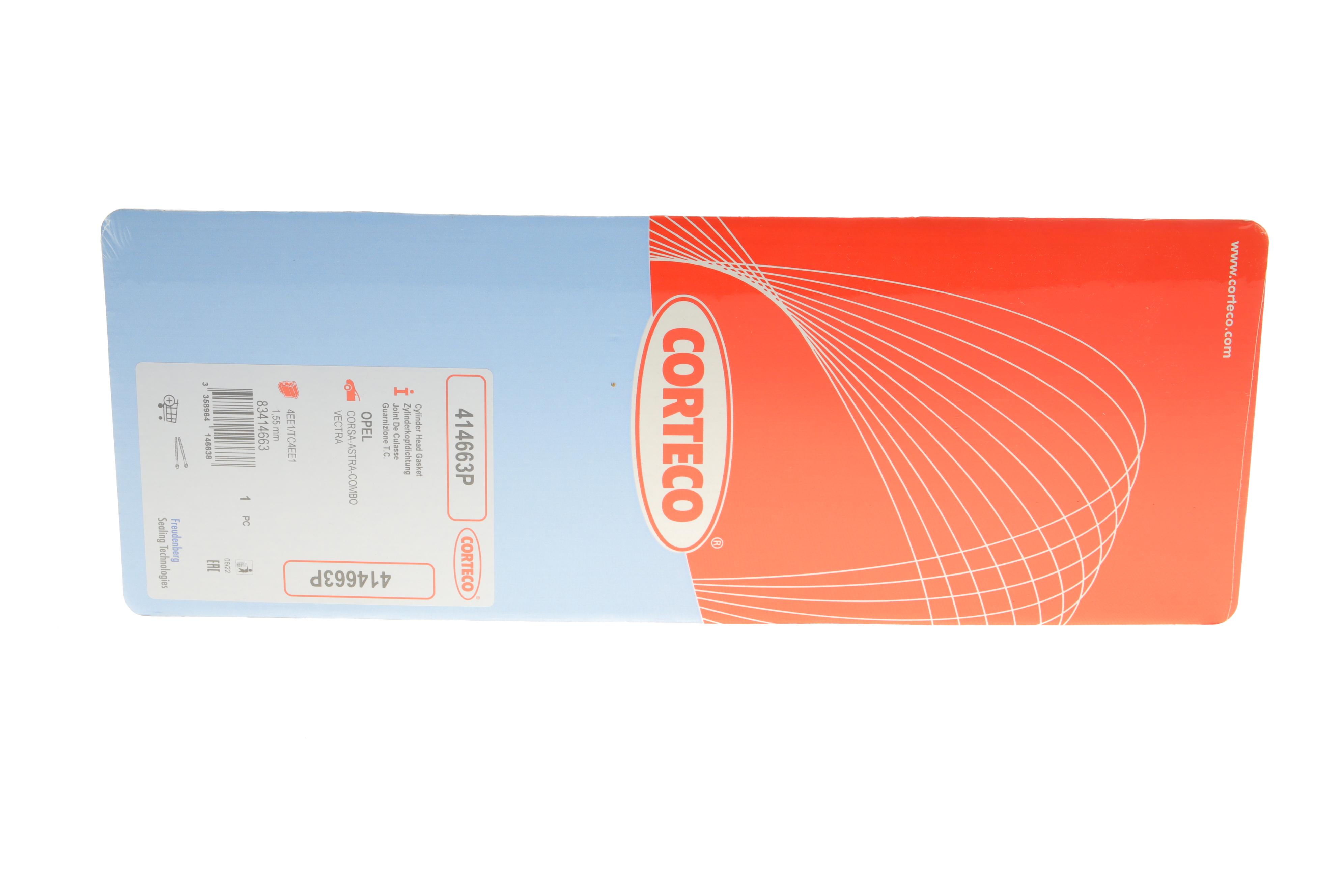 Прокладка ГБЦ Opel Astra/Vectra 1.6D/1.7D 90-01 (2 мітки) (1.55mm)