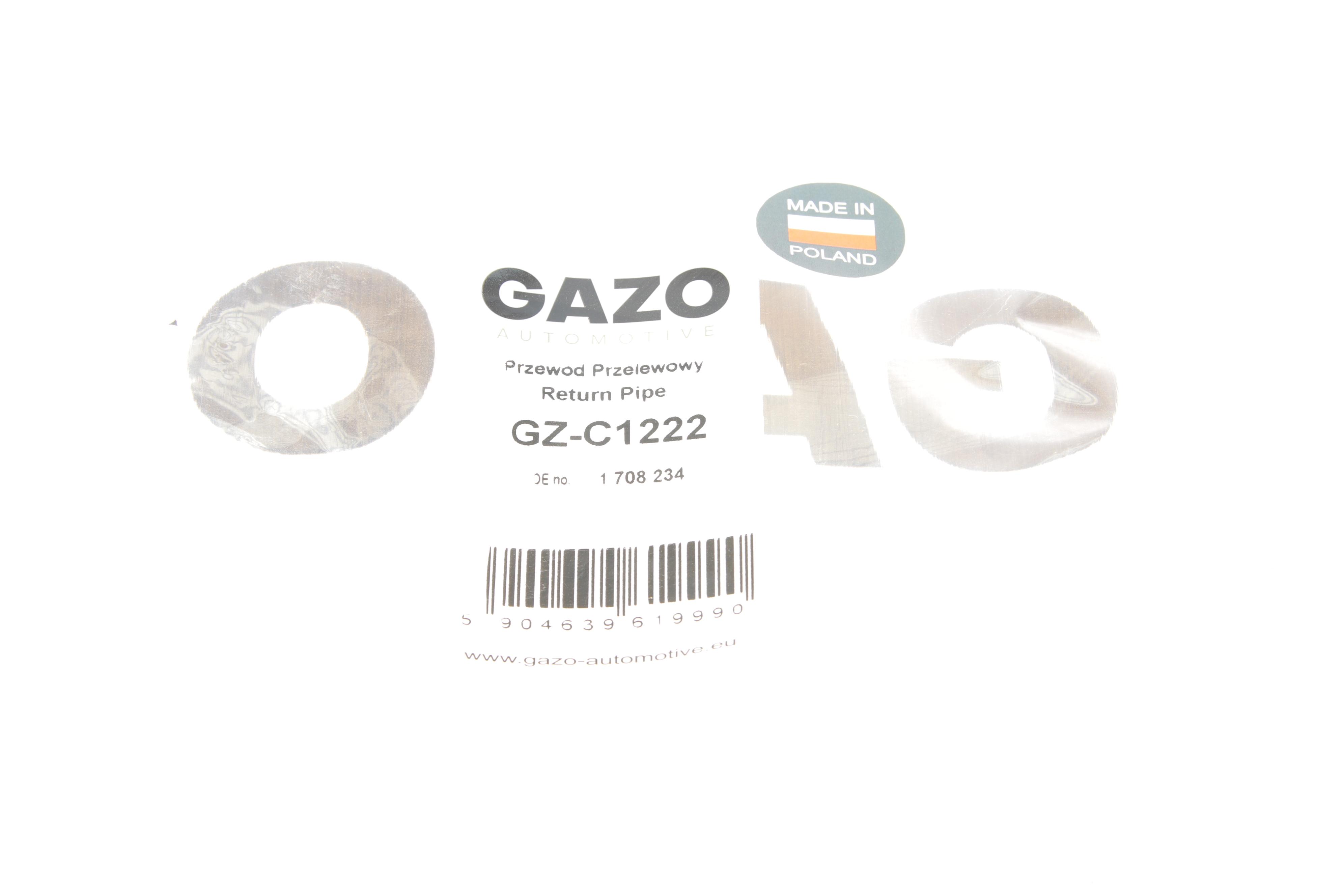 Шланг обратки Ford Focus II/Galaxy II/Mondeo IV 2.0 TDCi 03-15 (к-кт)