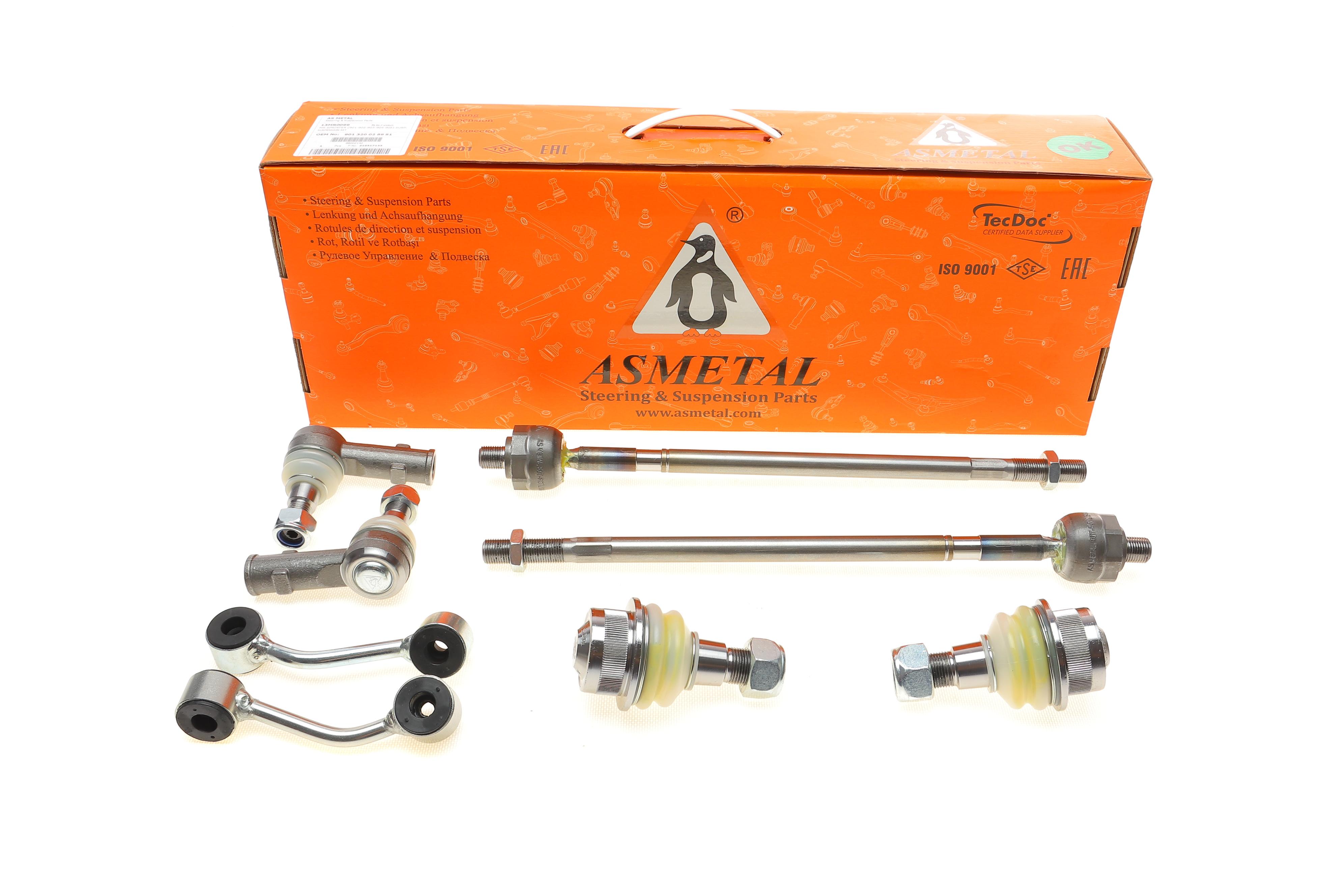 Ремкомплект подвески (передней) MB Sprinter/VW LT 96- (Опоры шаровые/Наконечники/Тяги стабилизатора)