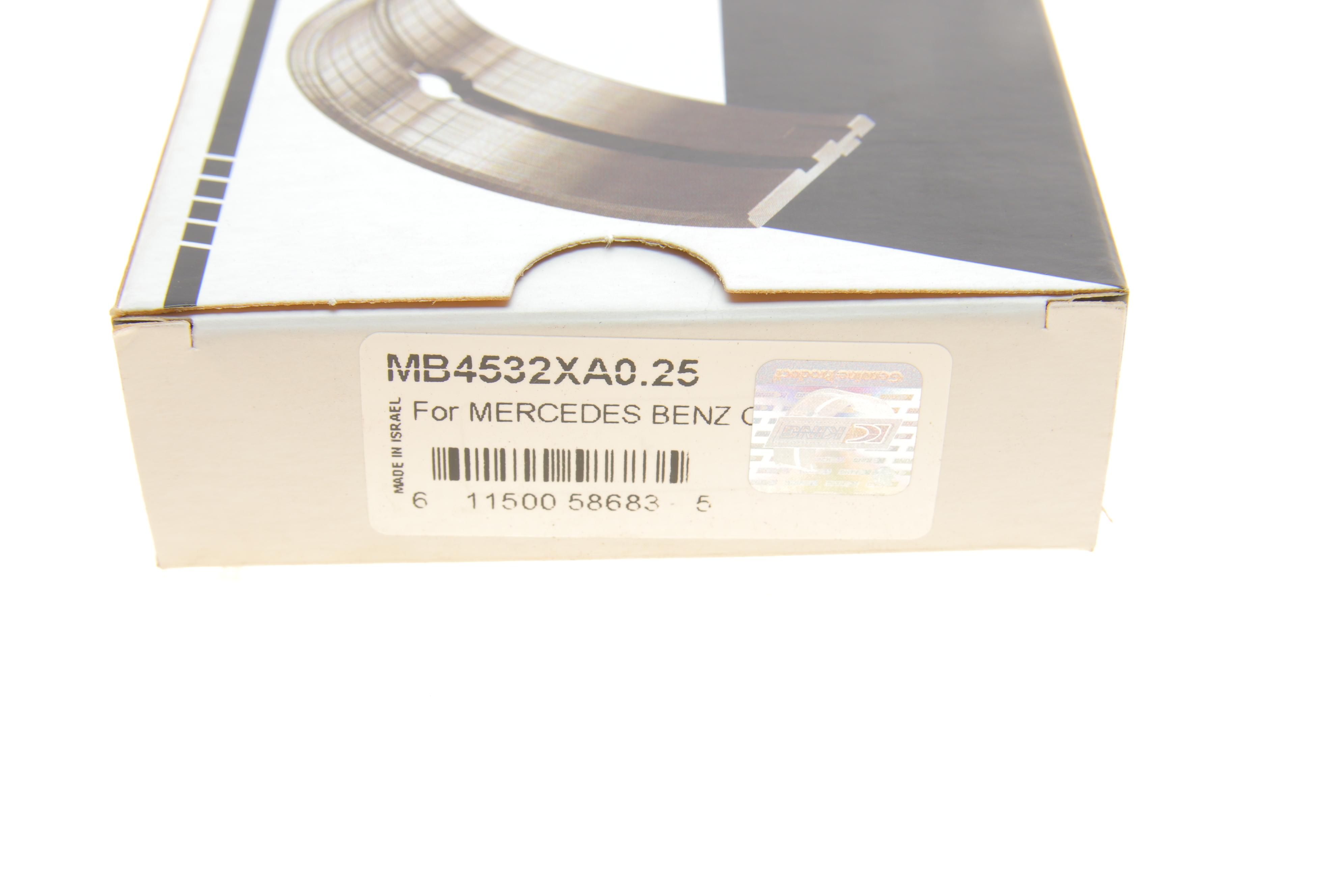 Вкладиші корінні MB Sprinter 3.0CDI OM642 06- (+0.25)