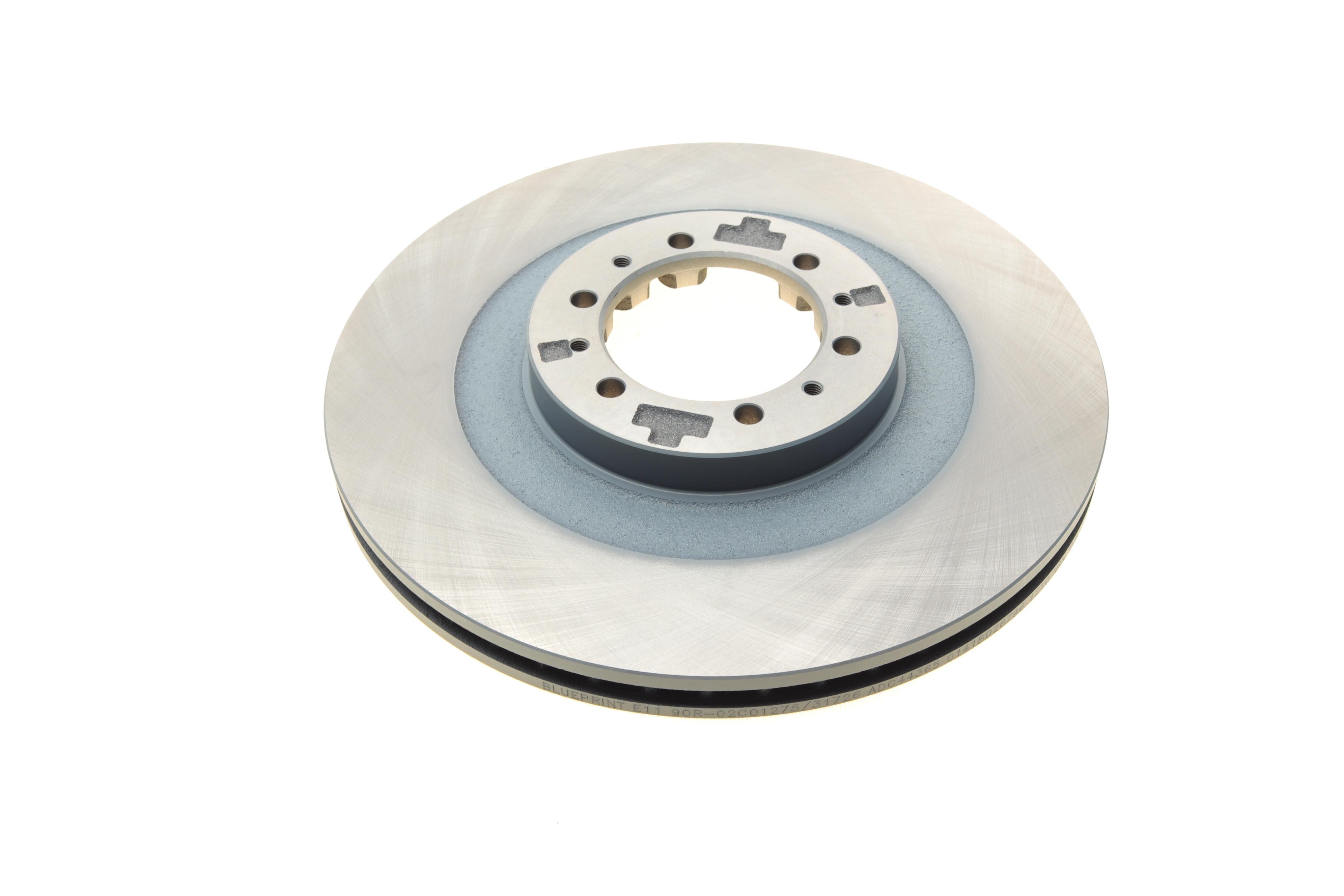 Диск гальмівний (передній) Mitsubishi Pajero/L200 96- (314x24)