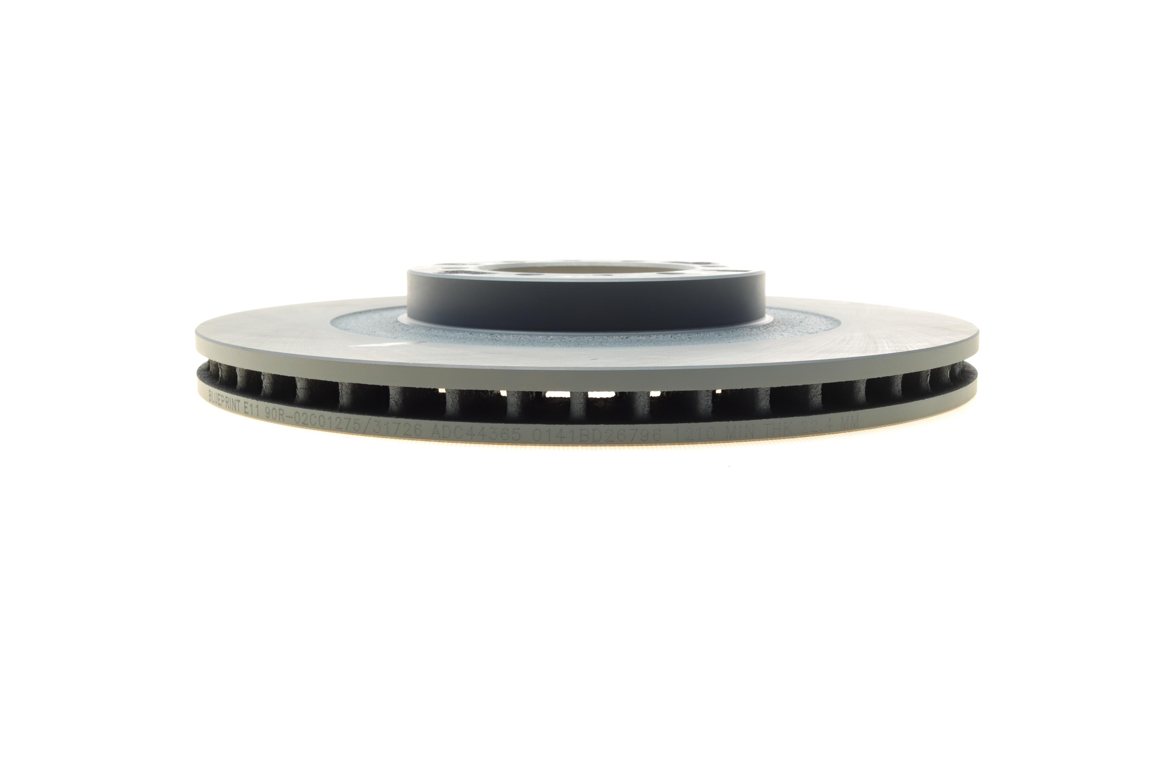 Диск гальмівний (передній) Mitsubishi Pajero/L200 96- (314x24)