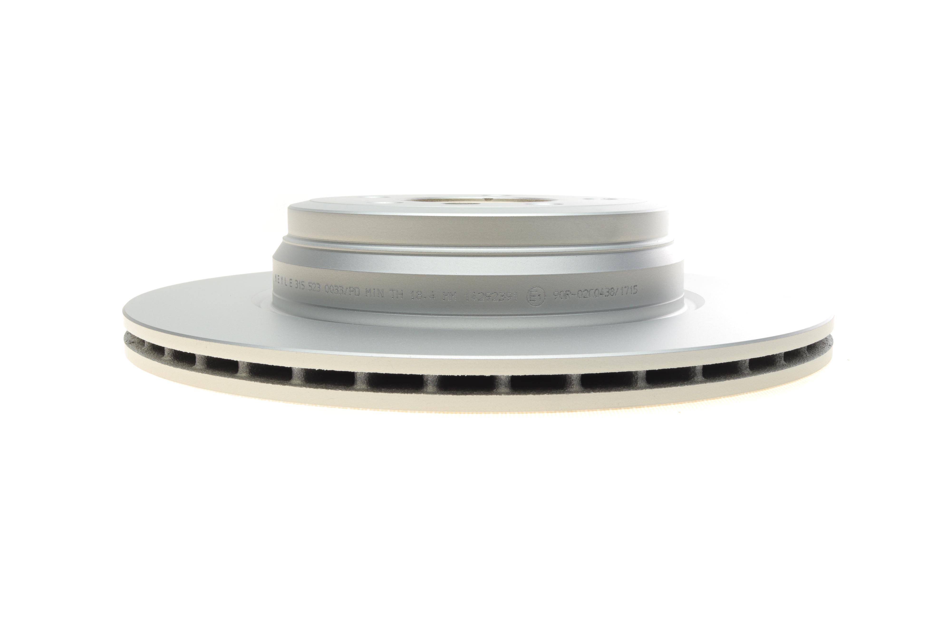 Диск гальмівний (задній) BMW 3 (F30/F31)/ 4 (F32/F36) 11- (330x20) B58/N55/N57