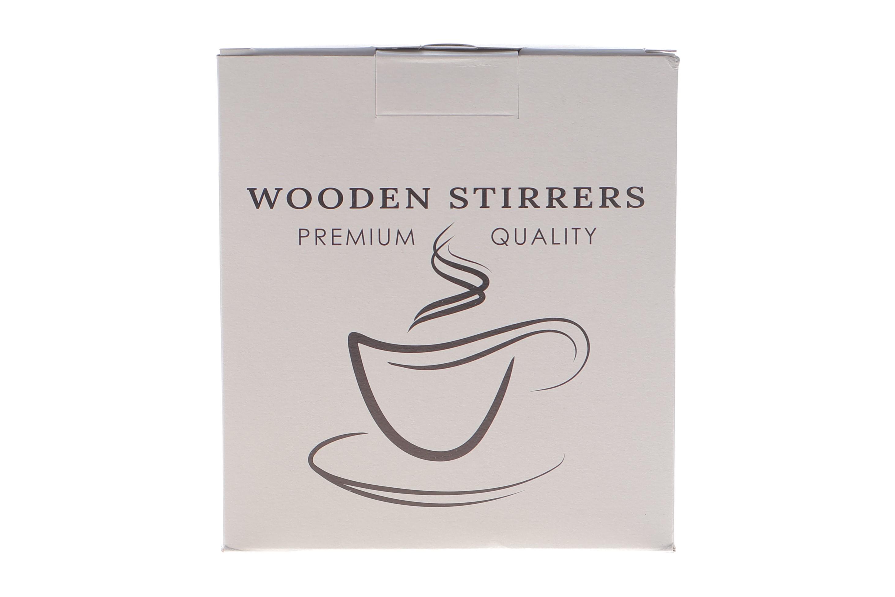 Мішалка дерев'яна 1000 шт 14см (в коробці)