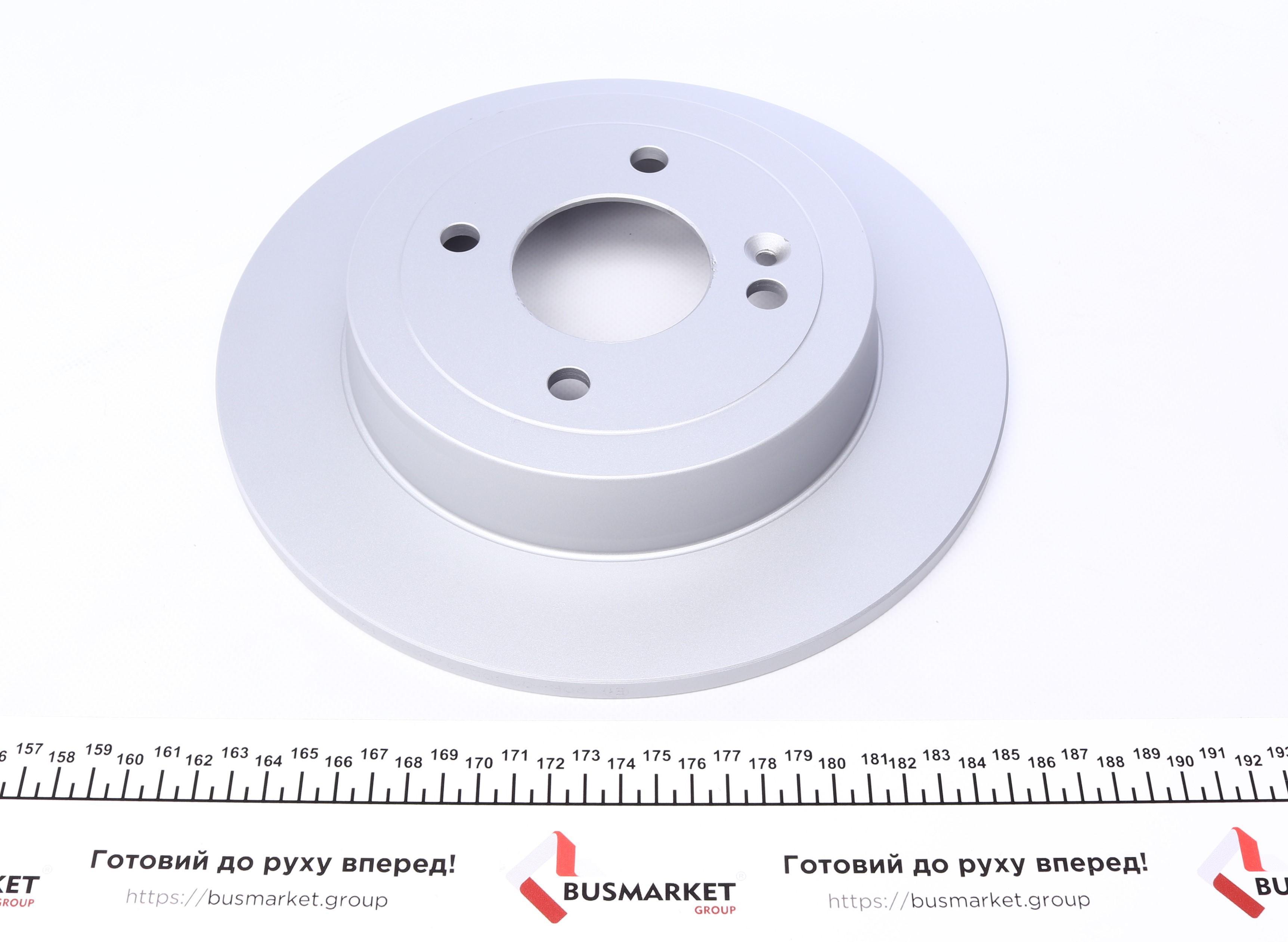 Диск гальмівний (задній) Hyundai Accent IV 10-/Kia Rio III 11- (262x10)