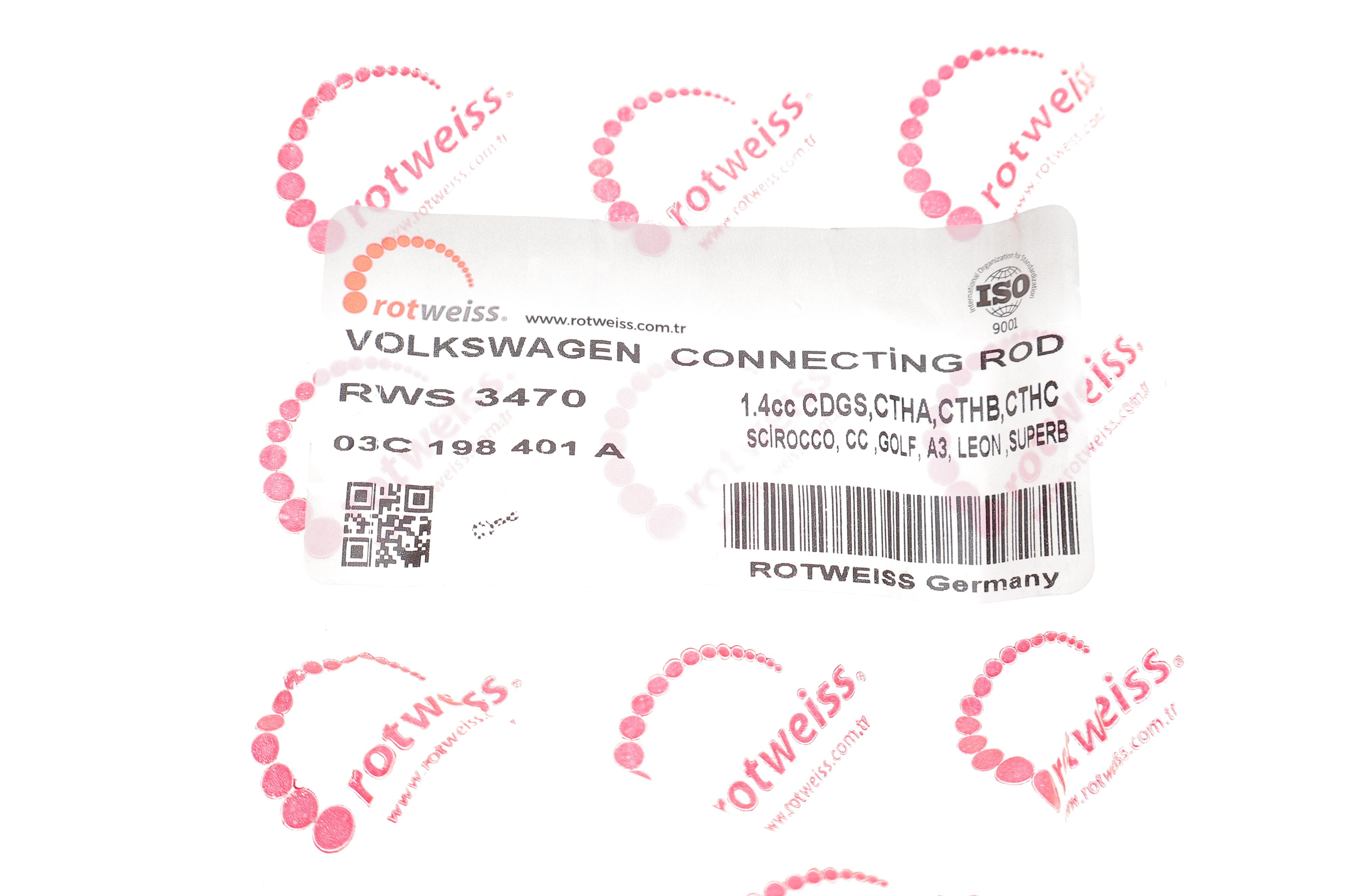 Шатун VW/Audi/Skoda/Seat 1,4TSI/TFSI 06-