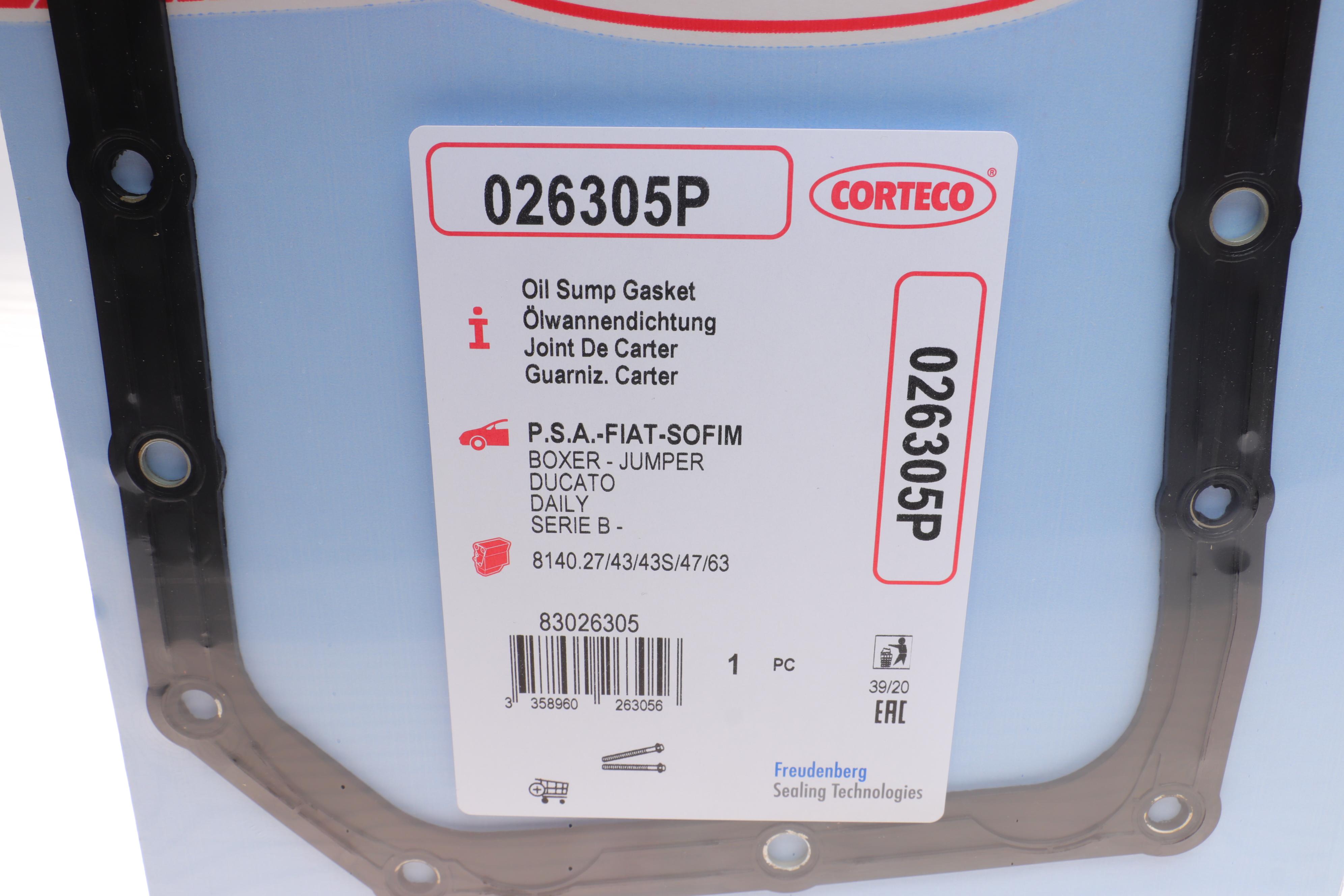 Прокладка поддона Renault Master II/Fiat Ducato 2.5-2.8dTI/D/TDI 94-