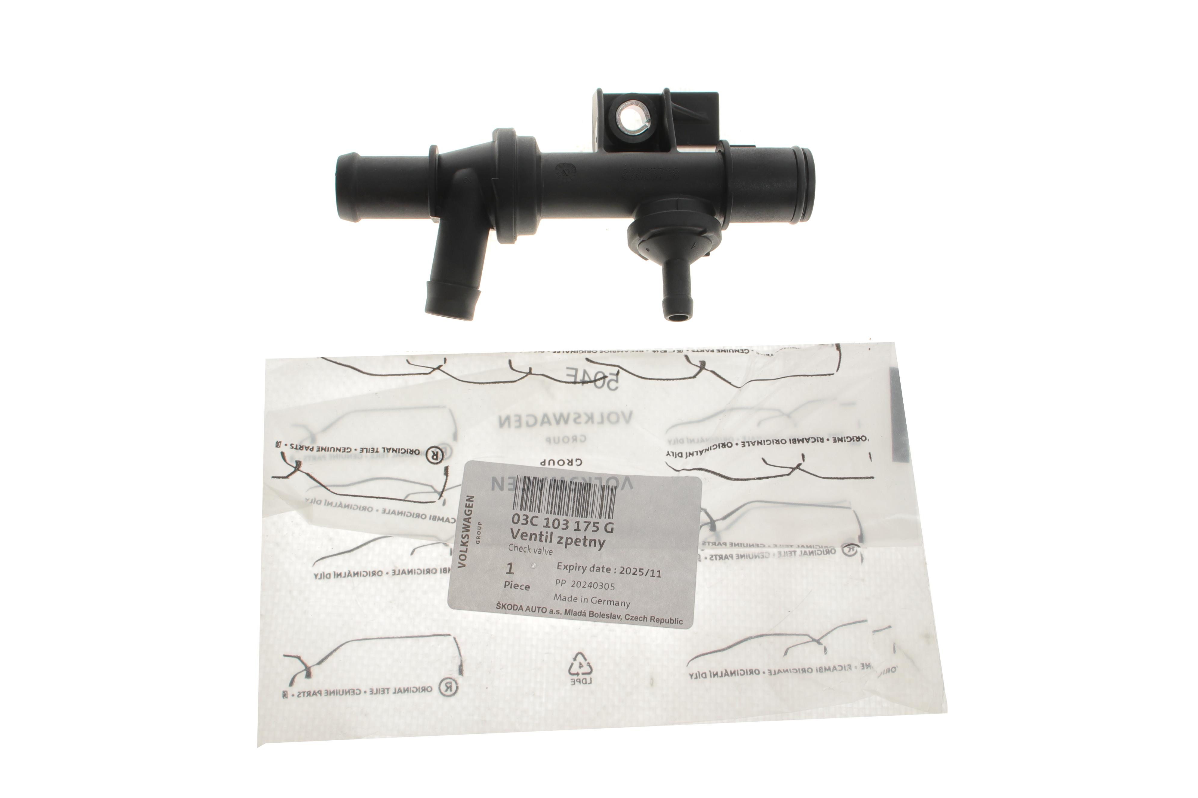 Клапан вентиляции картера Audi A3/Skoda Octavia/Rapid 1.4 TSI 07-15