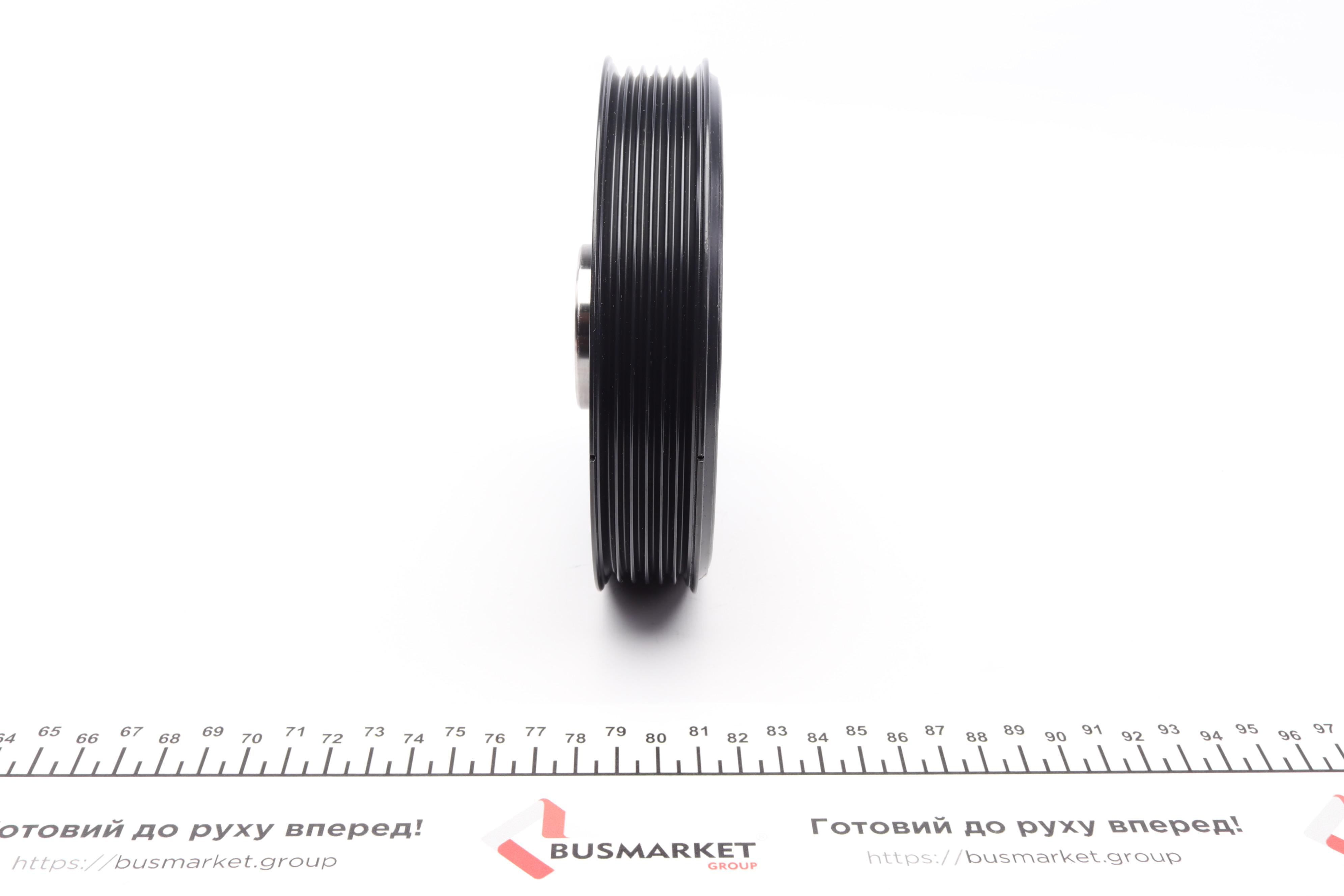 Шків колінвалу VW T5/VW Golf VI/Audi A6 2.0TSI/2.0GTI/2.0TFSI 04- (d=144mm)